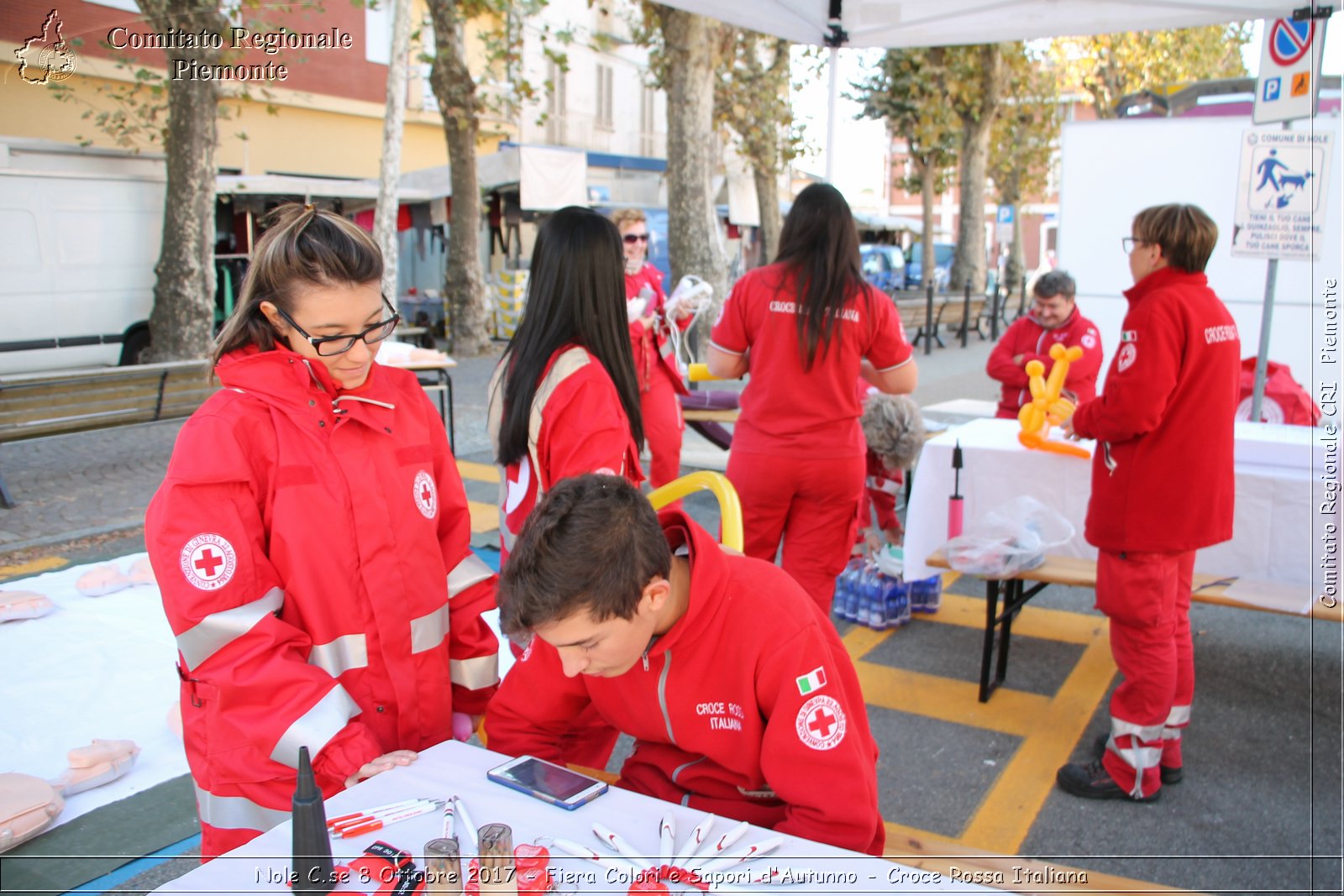 Nole C.se 8 Ottobre 2017 - Fiera Colori e Sapori d'Autunno - Croce Rossa Italiana- Comitato Regionale del Piemonte