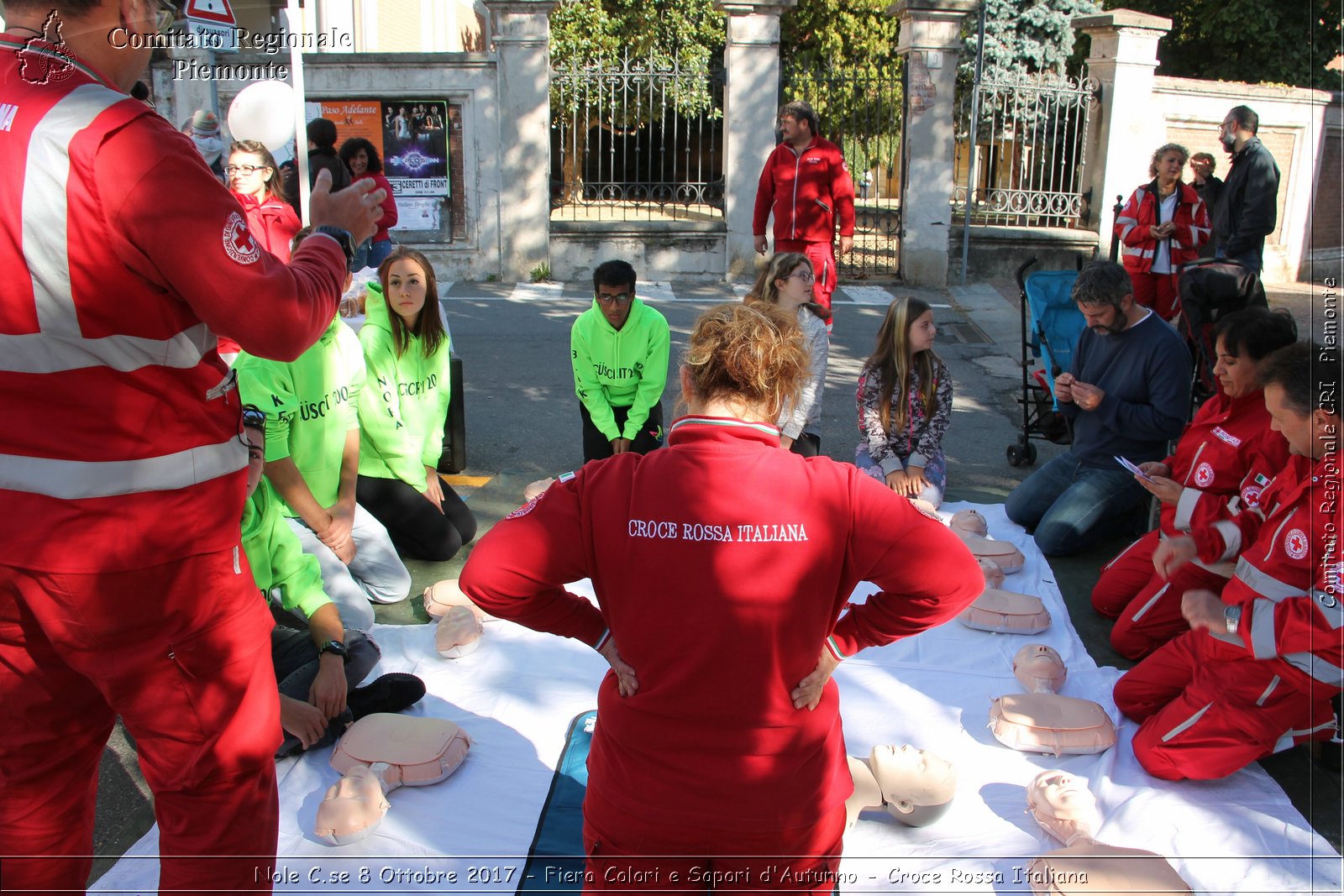 Nole C.se 8 Ottobre 2017 - Fiera Colori e Sapori d'Autunno - Croce Rossa Italiana- Comitato Regionale del Piemonte