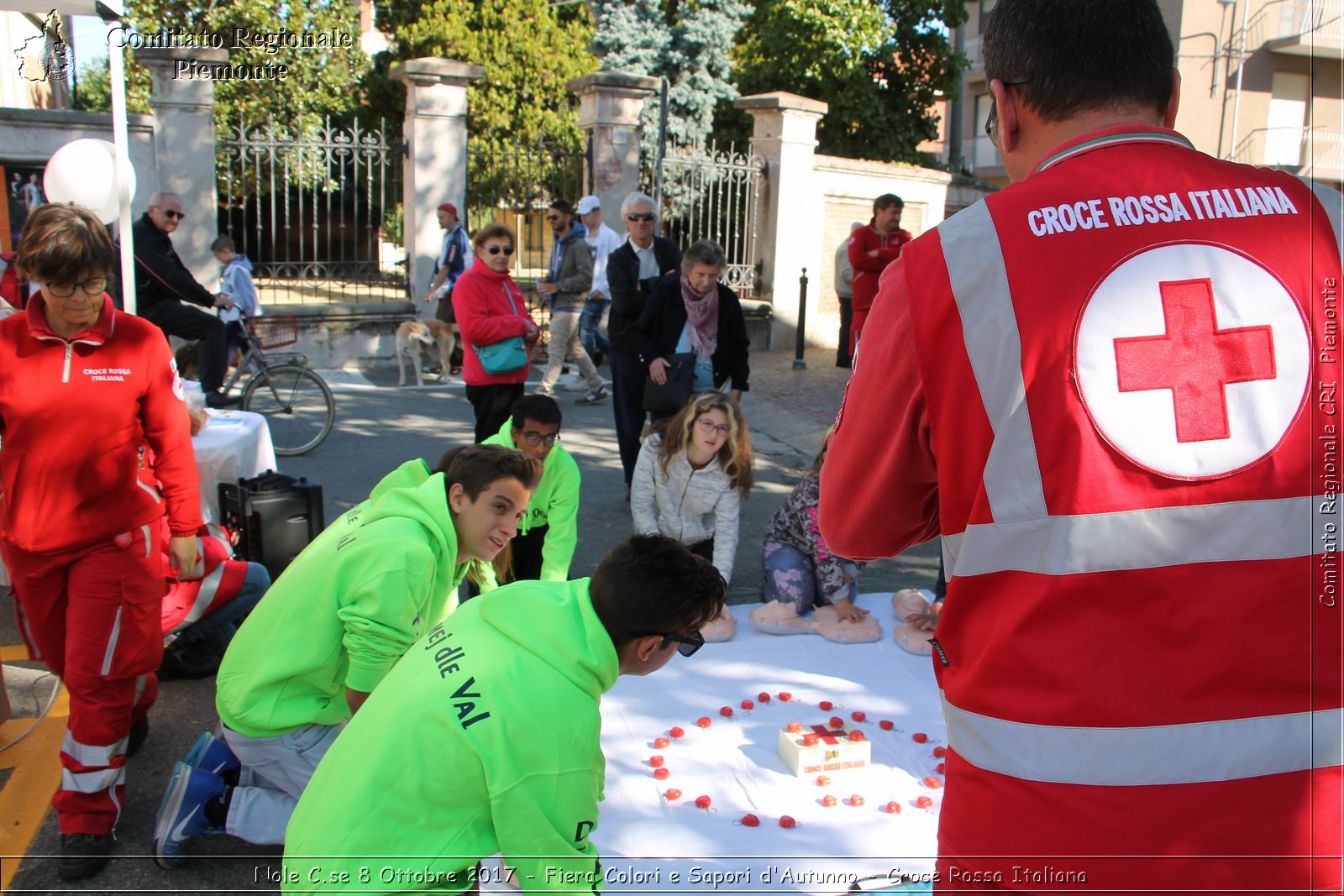 Nole C.se 8 Ottobre 2017 - Fiera Colori e Sapori d'Autunno - Croce Rossa Italiana- Comitato Regionale del Piemonte