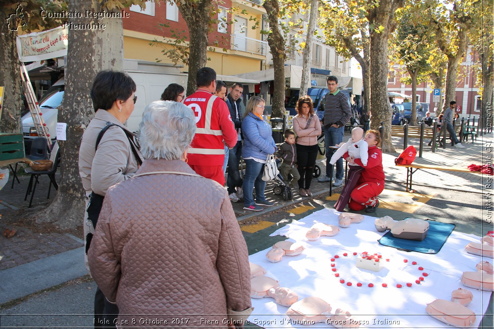 Nole C.se 8 Ottobre 2017 - Fiera Colori e Sapori d'Autunno - Croce Rossa Italiana- Comitato Regionale del Piemonte