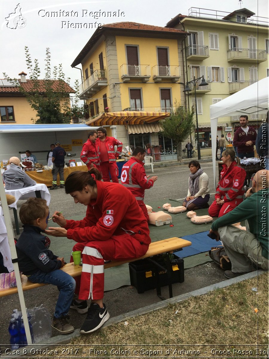 Nole C.se 8 Ottobre 2017 - Fiera Colori e Sapori d'Autunno - Croce Rossa Italiana- Comitato Regionale del Piemonte