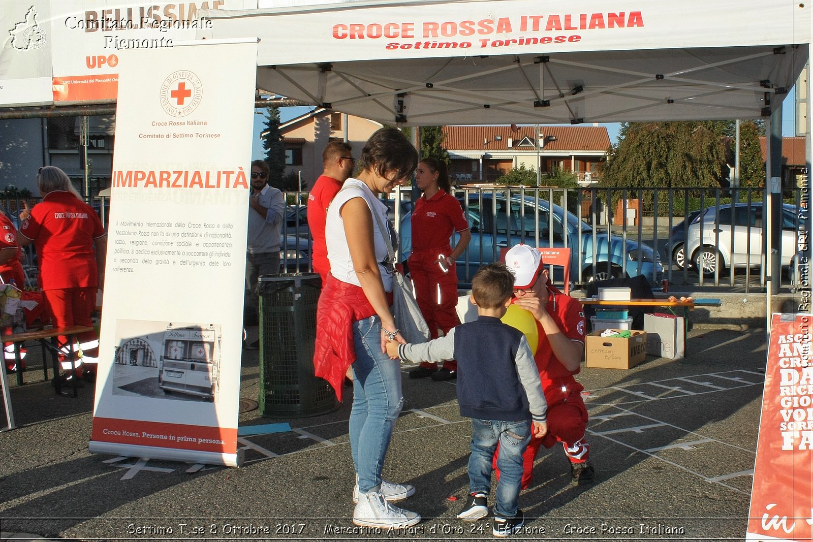 Settimo T.se 8 Ottobre 2017 - Mercatino Affari d'Oro 24 Edizione - Croce Rossa Italiana- Comitato Regionale del Piemonte