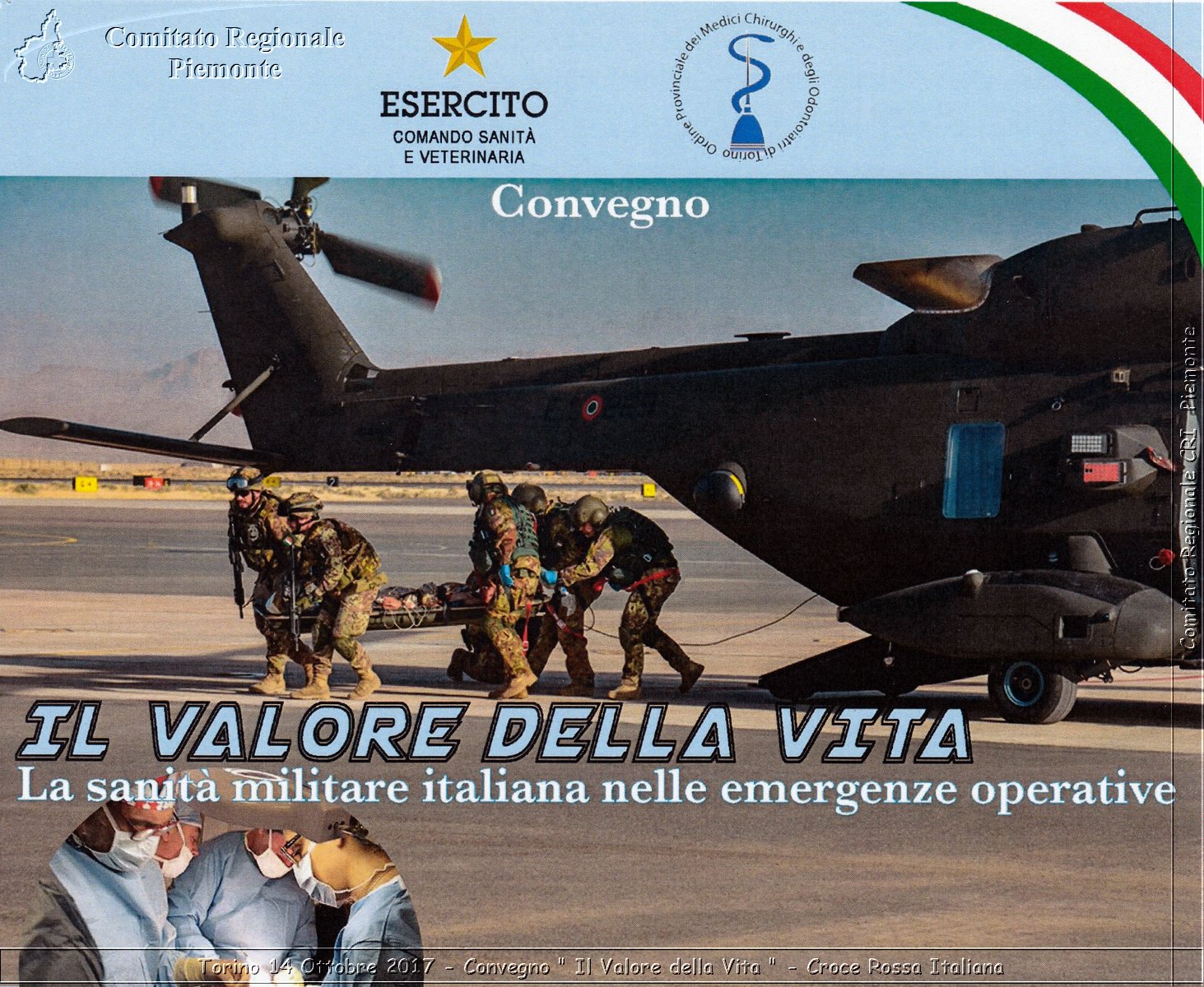 Torino 14 Ottobre 2017 - Convegno " Il Valore della Vita " - Croce Rossa Italiana- Comitato Regionale del Piemonte