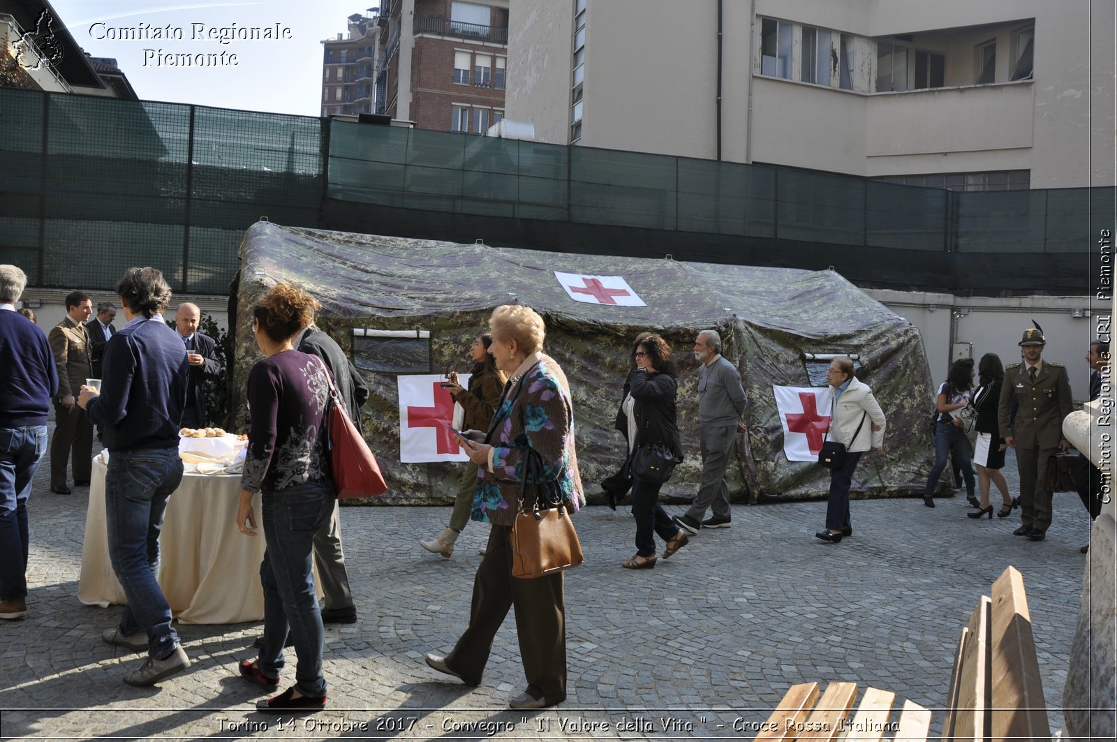 Torino 14 Ottobre 2017 - Convegno " Il Valore della Vita " - Croce Rossa Italiana- Comitato Regionale del Piemonte