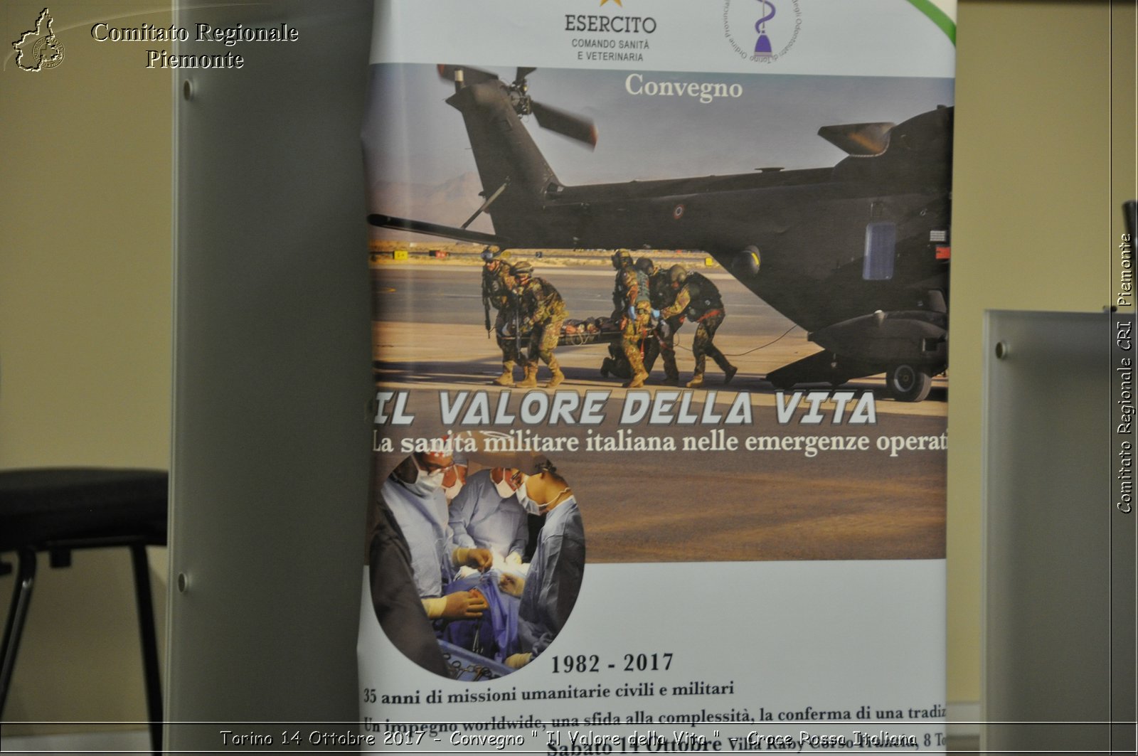 Torino 14 Ottobre 2017 - Convegno " Il Valore della Vita " - Croce Rossa Italiana- Comitato Regionale del Piemonte