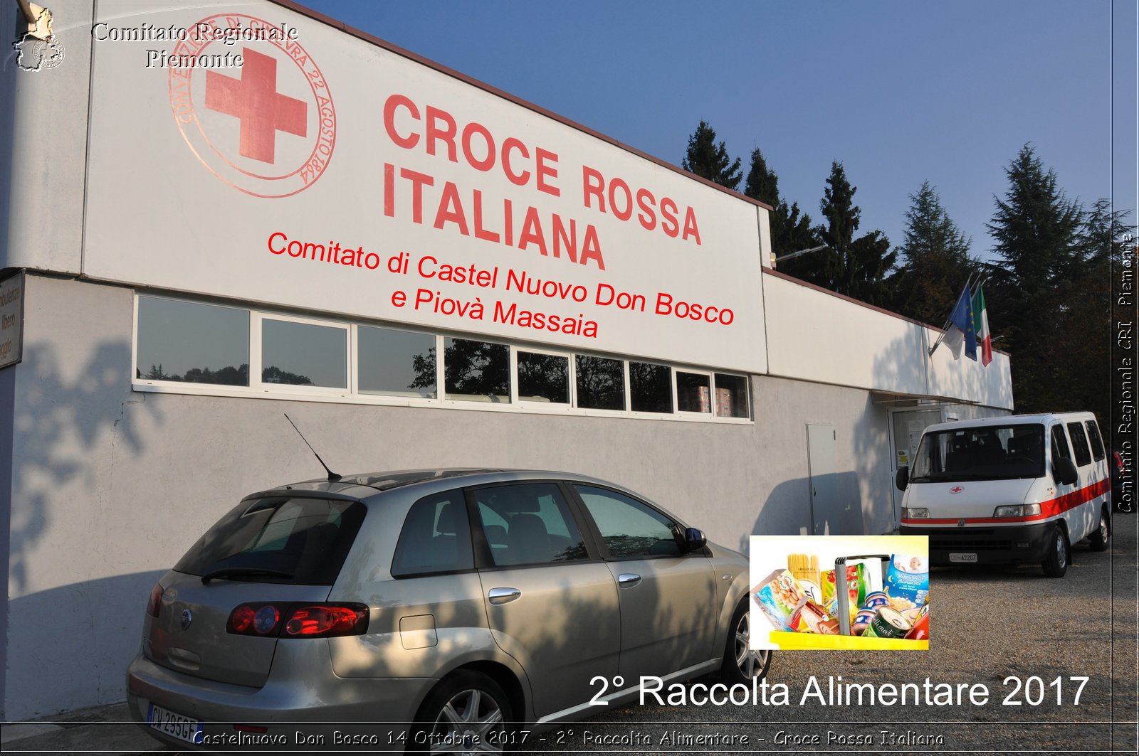 Castelnuovo Don Bosco 14 Ottobre 2017 - 2 Raccolta Alimentare - Croce Rossa Italiana- Comitato Regionale del Piemonte