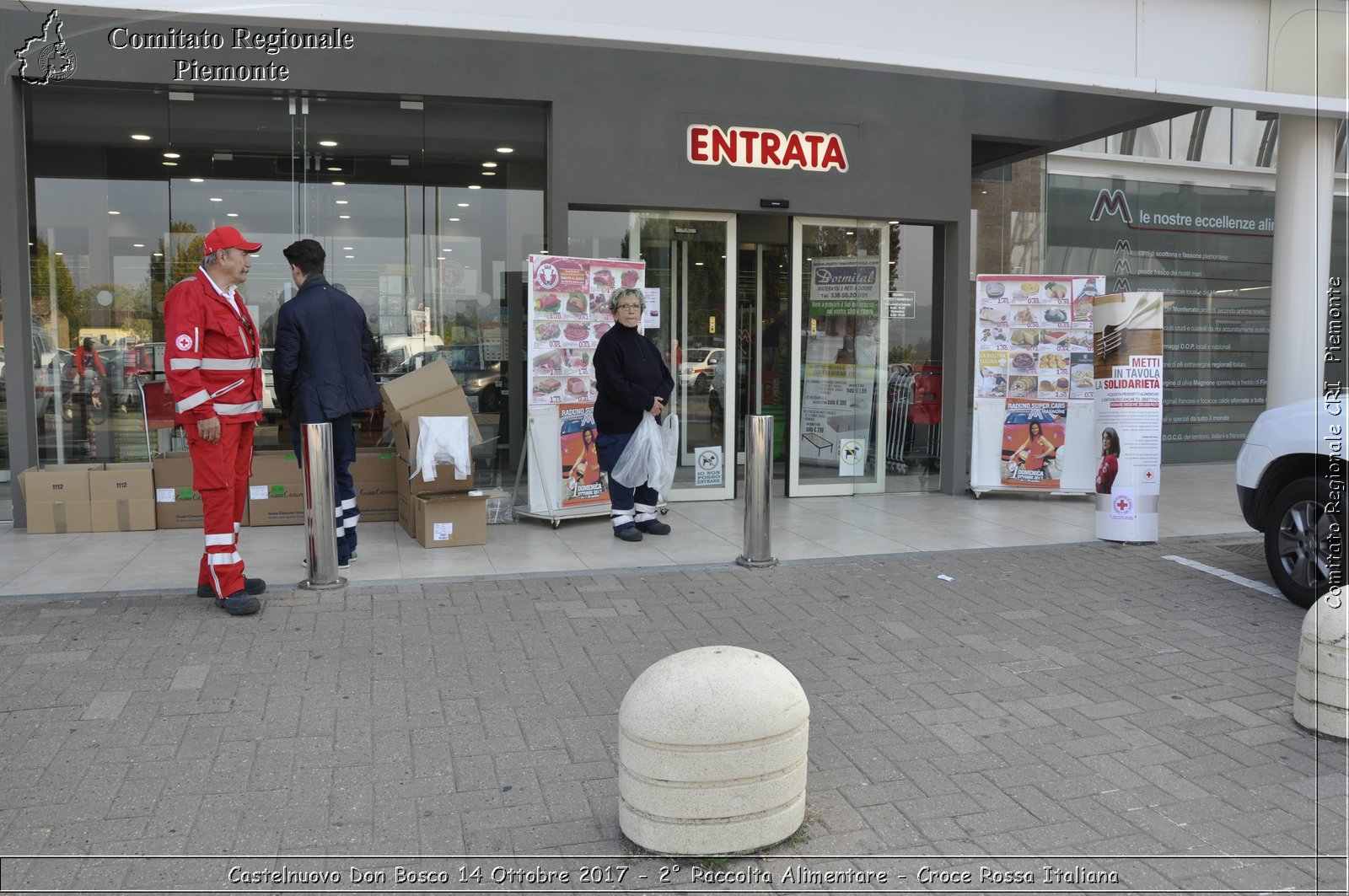 Castelnuovo Don Bosco 14 Ottobre 2017 - 2 Raccolta Alimentare - Croce Rossa Italiana- Comitato Regionale del Piemonte