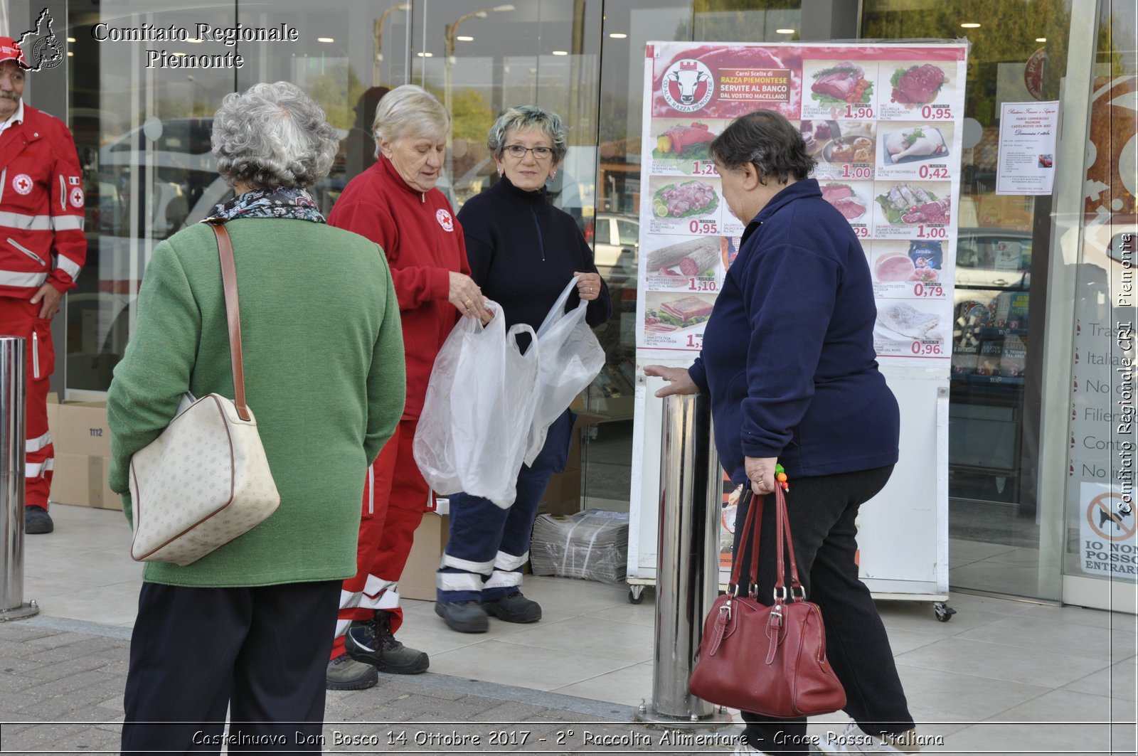 Castelnuovo Don Bosco 14 Ottobre 2017 - 2 Raccolta Alimentare - Croce Rossa Italiana- Comitato Regionale del Piemonte