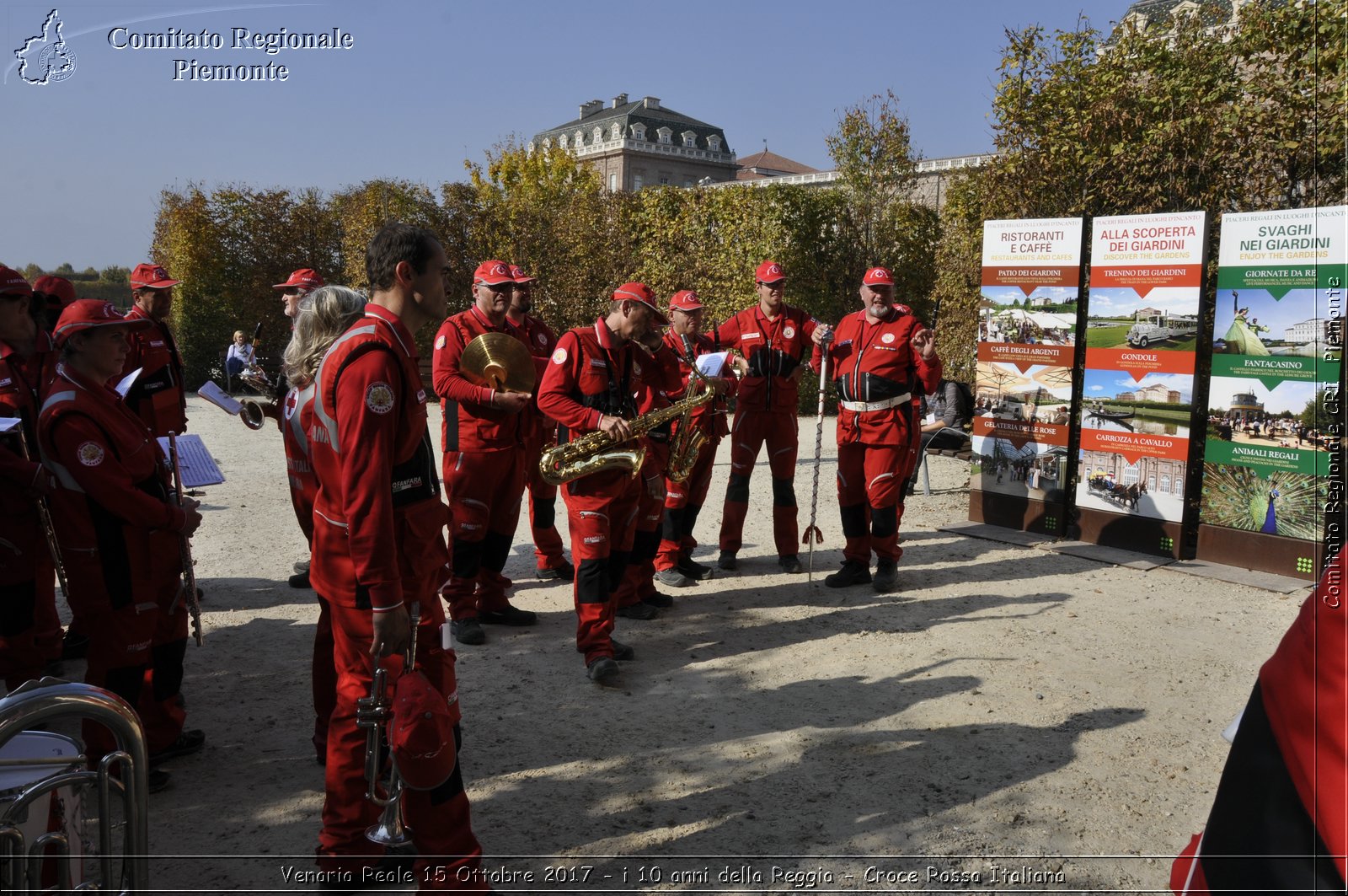 Venaria Reale 15 Ottobre 2017 - i 10 anni della Reggia - Croce Rossa Italiana- Comitato Regionale del Piemonte