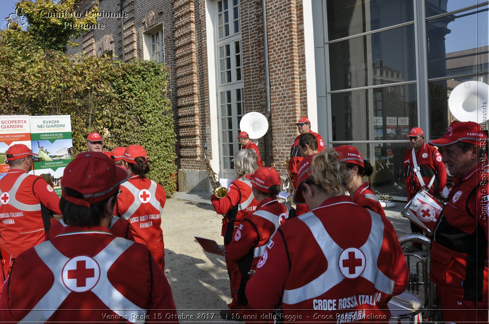 Venaria Reale 15 Ottobre 2017 - i 10 anni della Reggia - Croce Rossa Italiana- Comitato Regionale del Piemonte