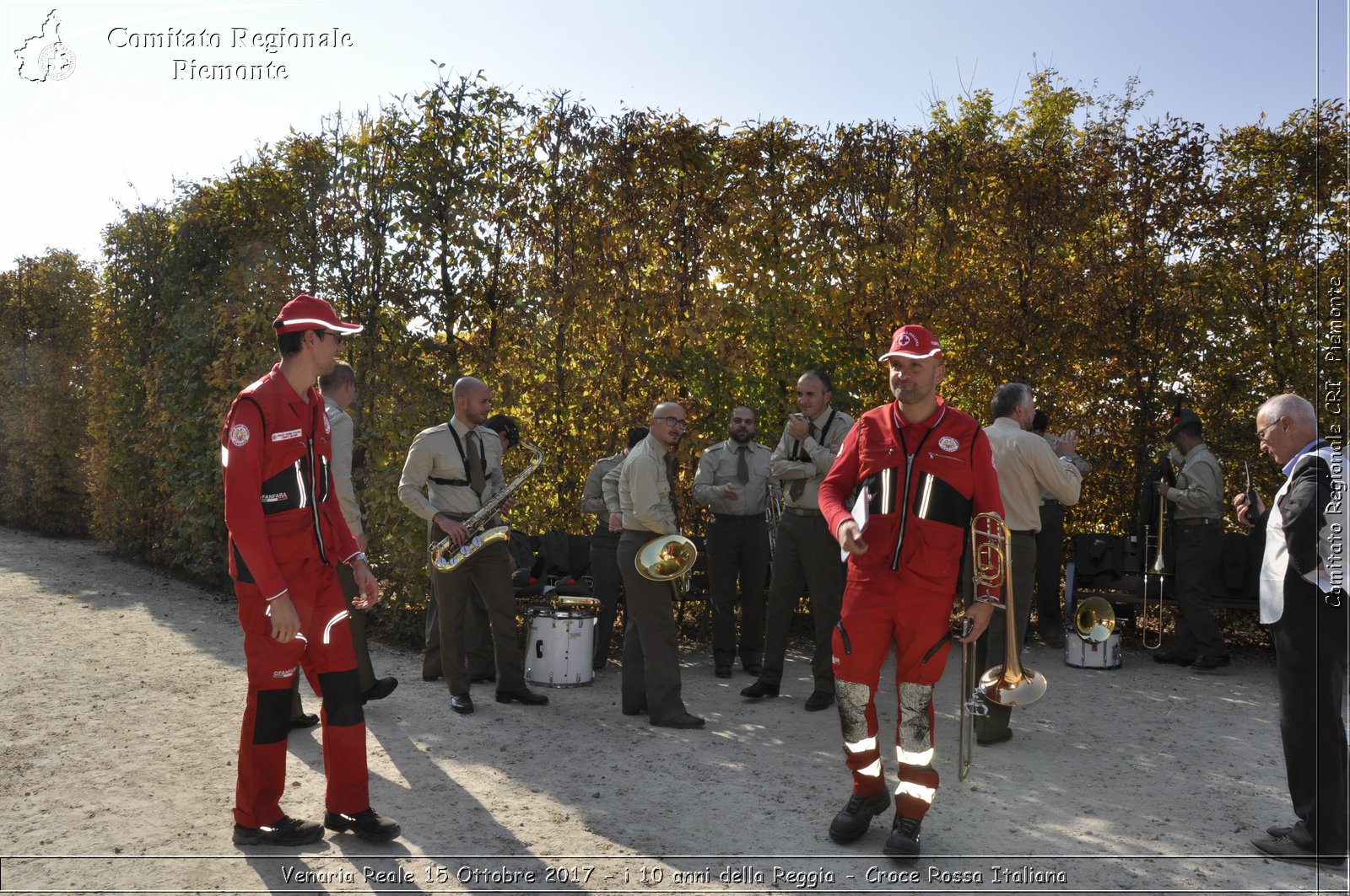 Venaria Reale 15 Ottobre 2017 - i 10 anni della Reggia - Croce Rossa Italiana- Comitato Regionale del Piemonte