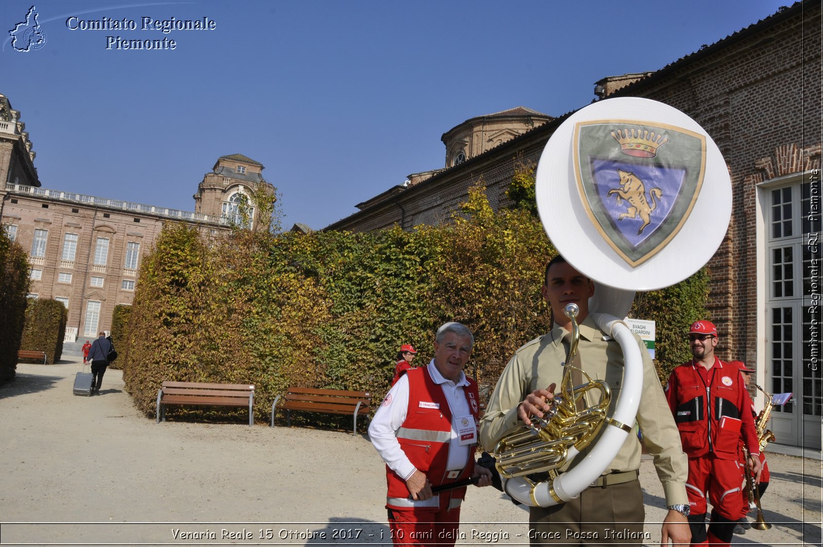 Venaria Reale 15 Ottobre 2017 - i 10 anni della Reggia - Croce Rossa Italiana- Comitato Regionale del Piemonte