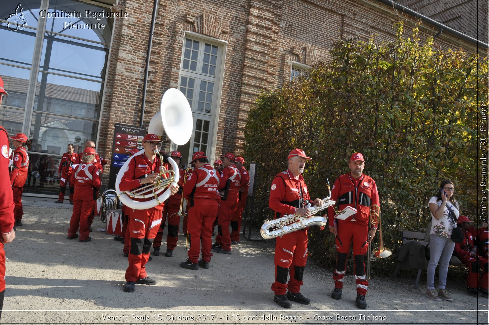 Venaria Reale 15 Ottobre 2017 - i 10 anni della Reggia - Croce Rossa Italiana- Comitato Regionale del Piemonte