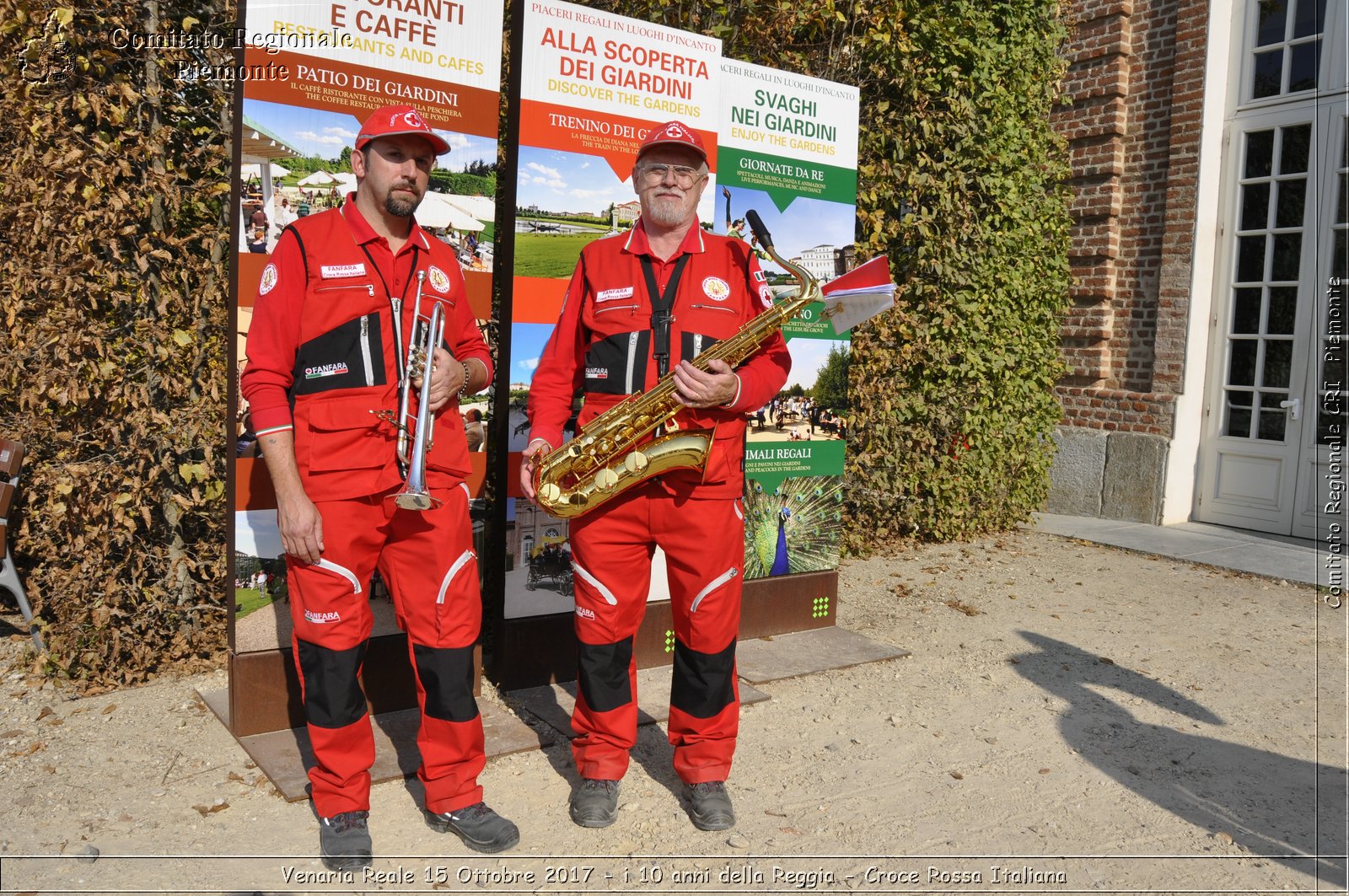 Venaria Reale 15 Ottobre 2017 - i 10 anni della Reggia - Croce Rossa Italiana- Comitato Regionale del Piemonte