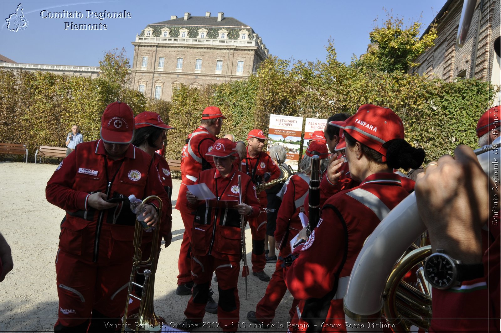 Venaria Reale 15 Ottobre 2017 - i 10 anni della Reggia - Croce Rossa Italiana- Comitato Regionale del Piemonte