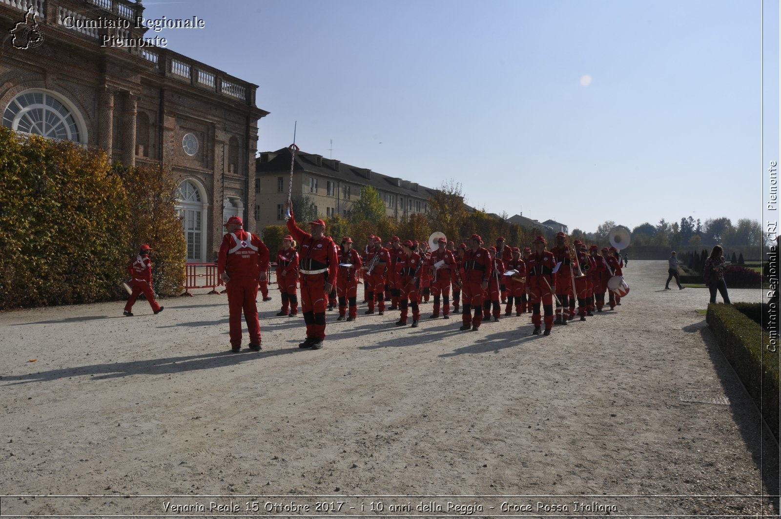 Venaria Reale 15 Ottobre 2017 - i 10 anni della Reggia - Croce Rossa Italiana- Comitato Regionale del Piemonte