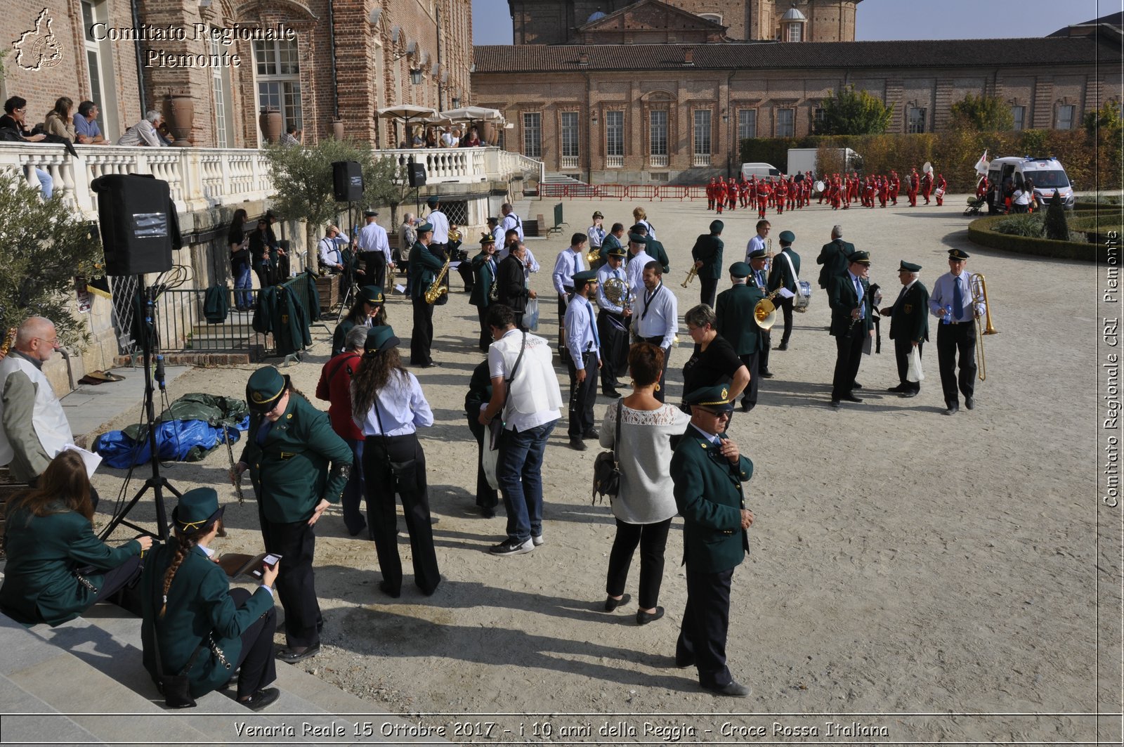 Venaria Reale 15 Ottobre 2017 - i 10 anni della Reggia - Croce Rossa Italiana- Comitato Regionale del Piemonte