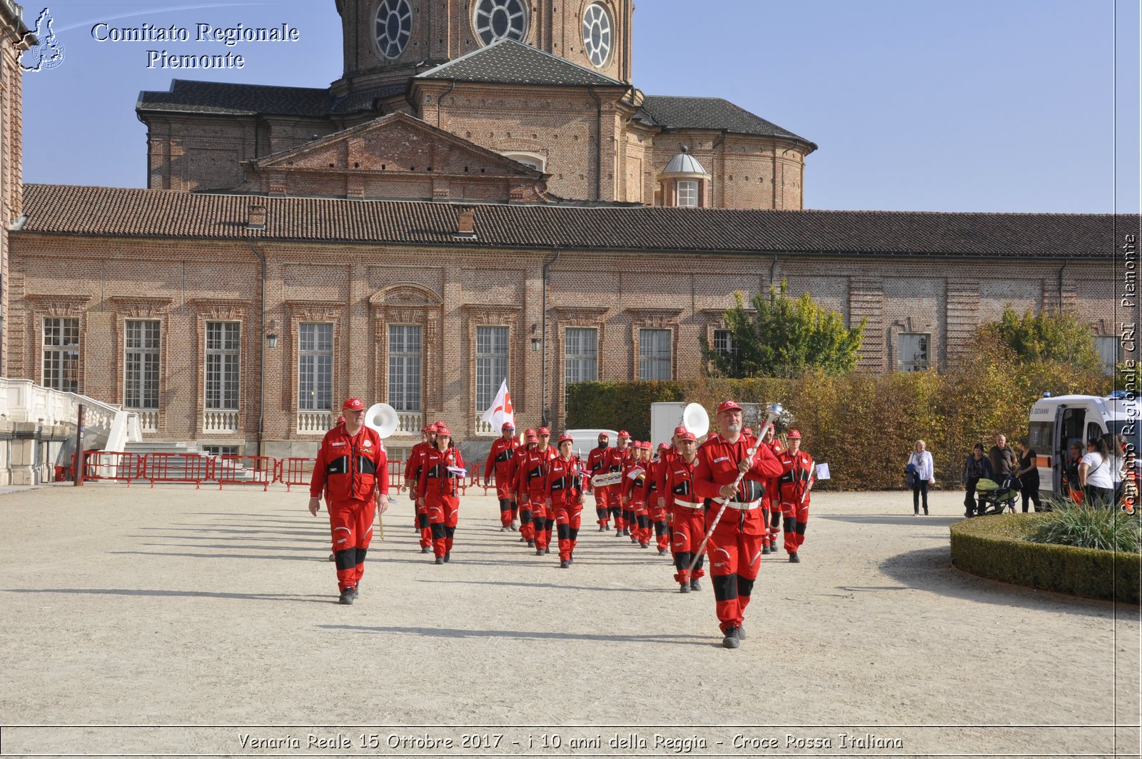 Venaria Reale 15 Ottobre 2017 - i 10 anni della Reggia - Croce Rossa Italiana- Comitato Regionale del Piemonte