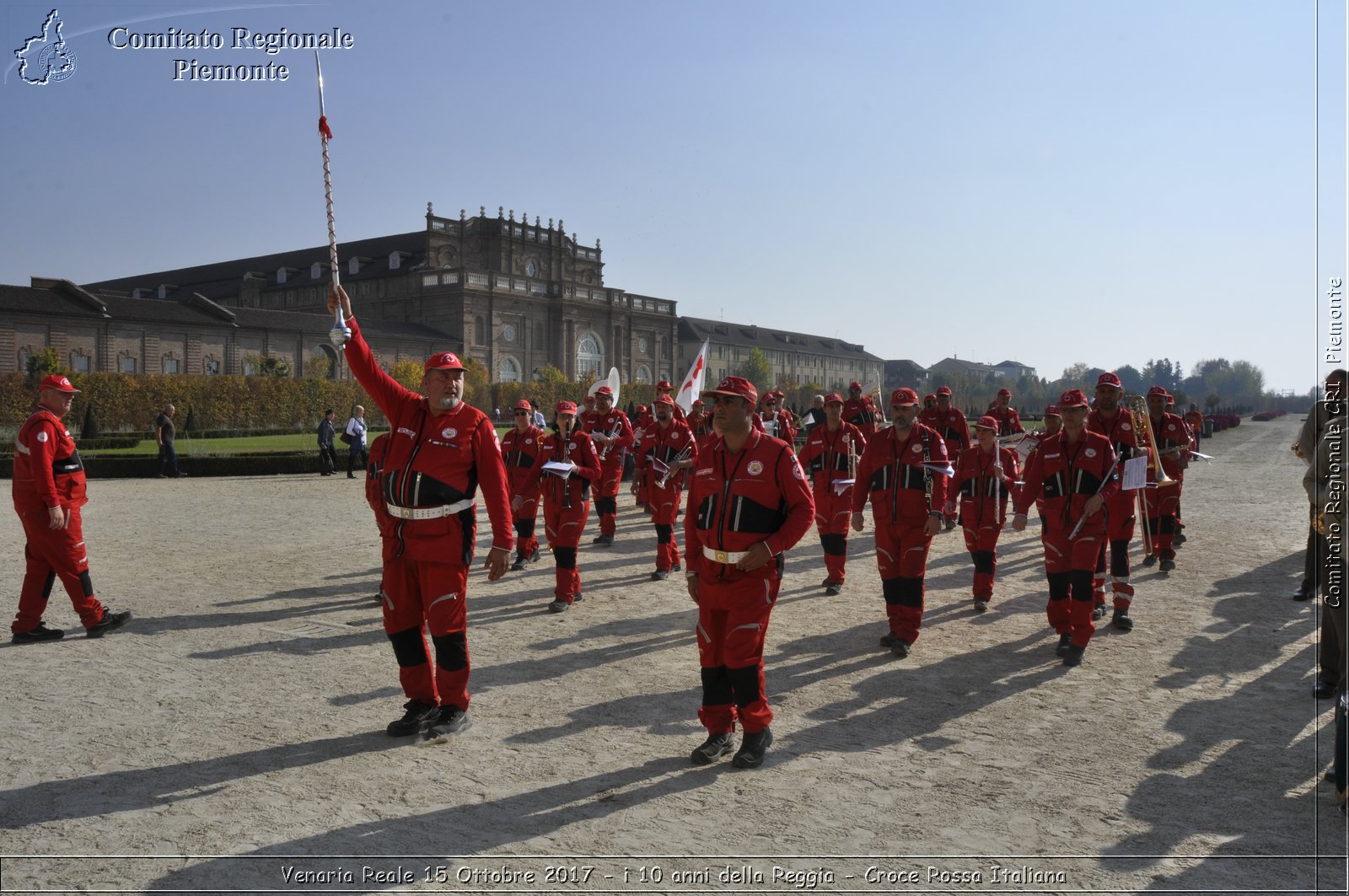 Venaria Reale 15 Ottobre 2017 - i 10 anni della Reggia - Croce Rossa Italiana- Comitato Regionale del Piemonte