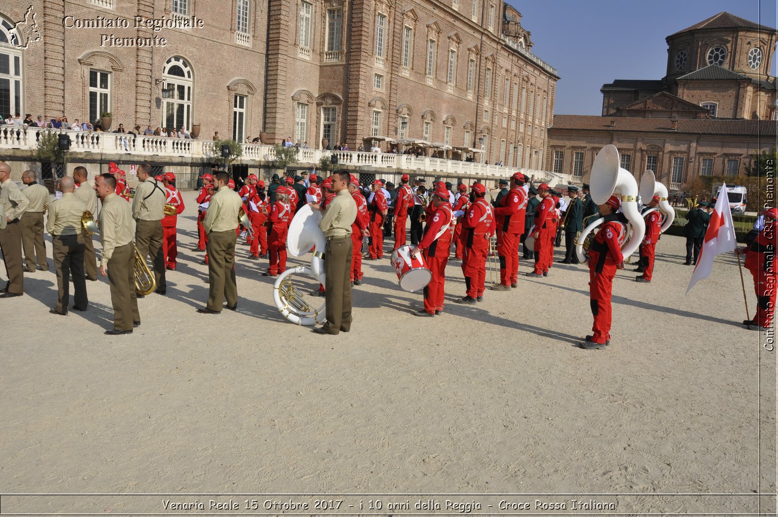 Venaria Reale 15 Ottobre 2017 - i 10 anni della Reggia - Croce Rossa Italiana- Comitato Regionale del Piemonte