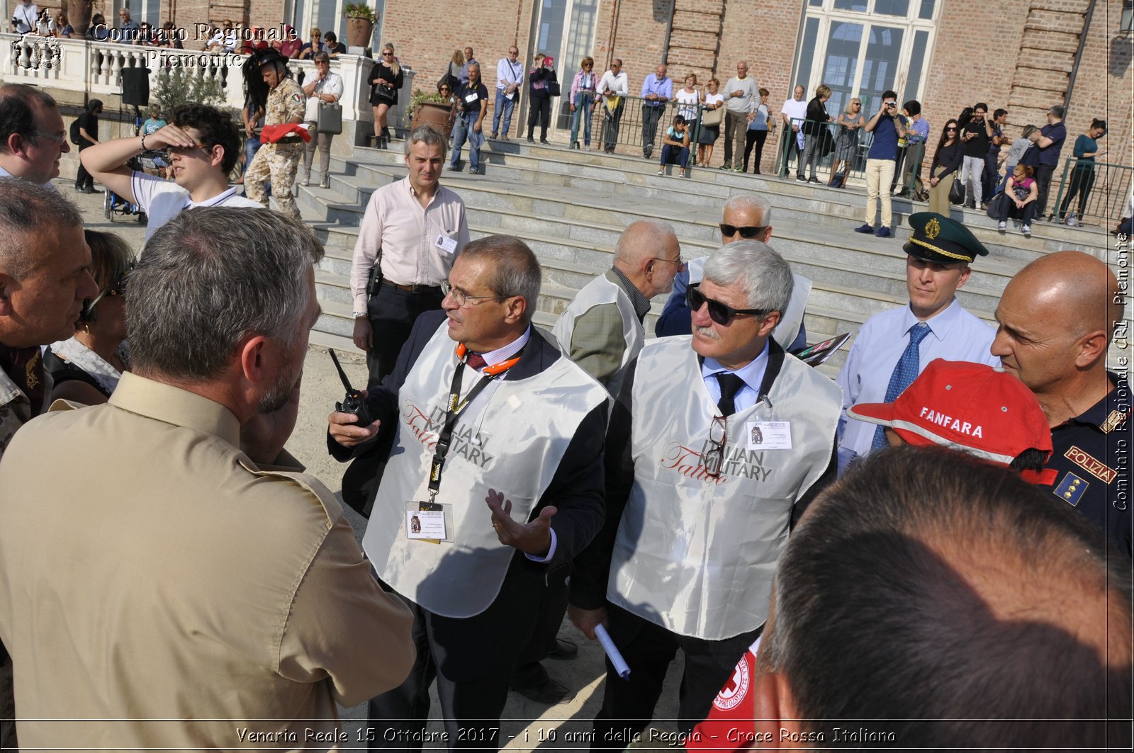 Venaria Reale 15 Ottobre 2017 - i 10 anni della Reggia - Croce Rossa Italiana- Comitato Regionale del Piemonte