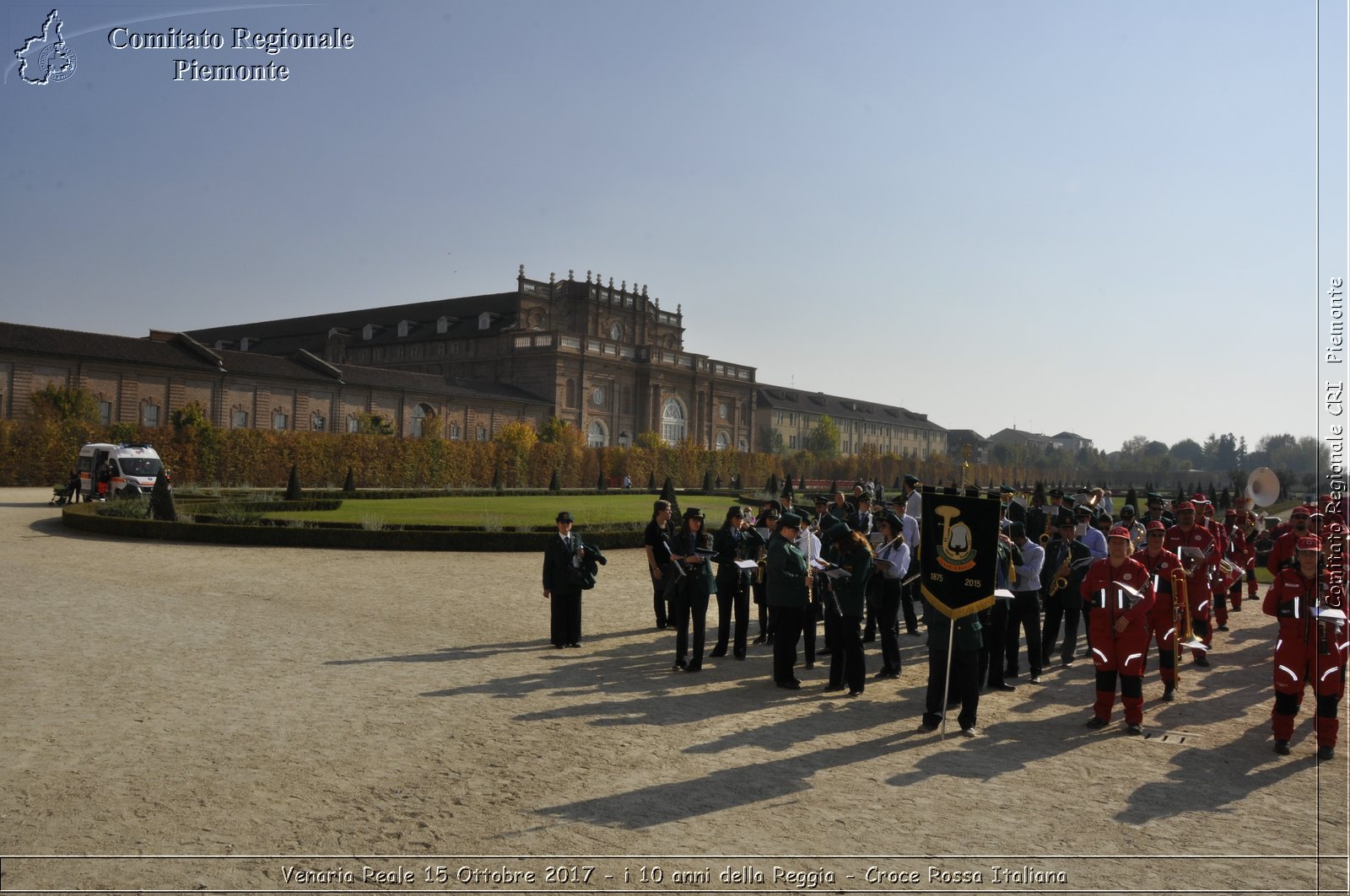 Venaria Reale 15 Ottobre 2017 - i 10 anni della Reggia - Croce Rossa Italiana- Comitato Regionale del Piemonte