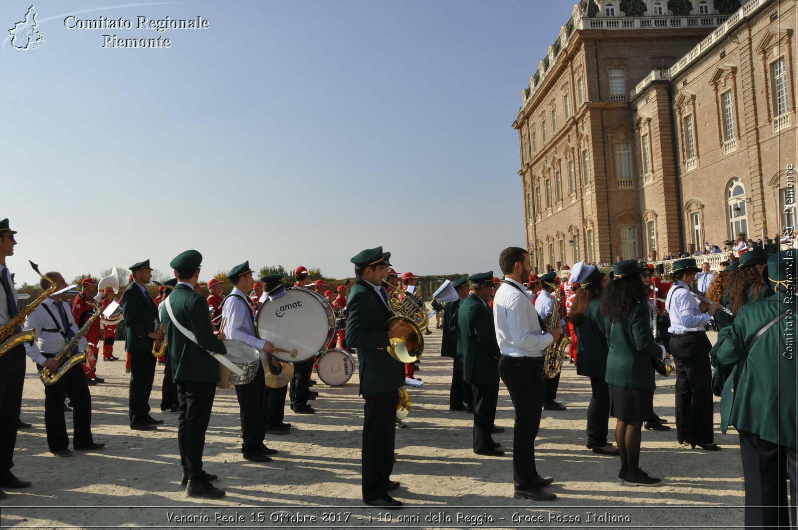 Venaria Reale 15 Ottobre 2017 - i 10 anni della Reggia - Croce Rossa Italiana- Comitato Regionale del Piemonte