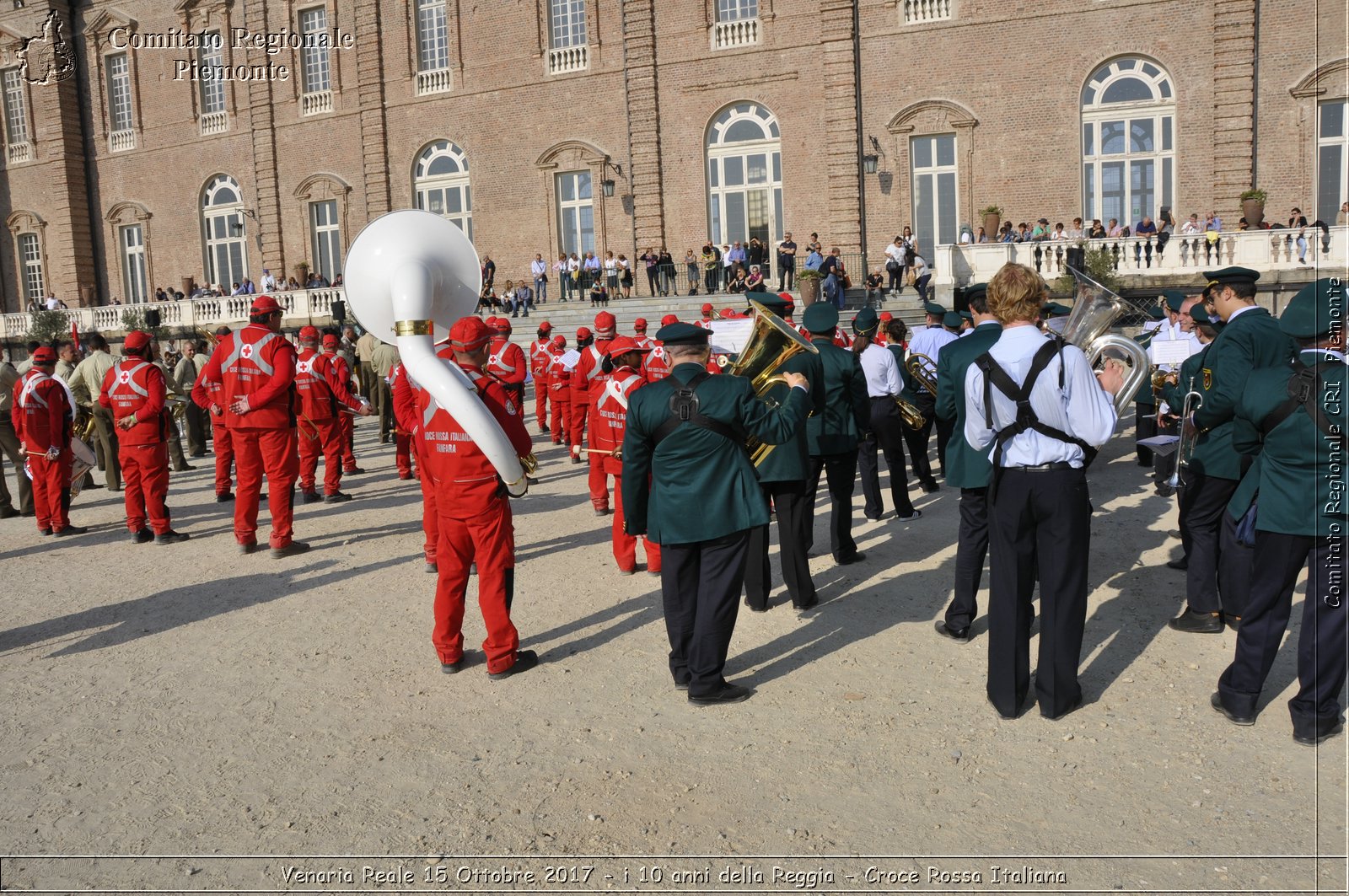 Venaria Reale 15 Ottobre 2017 - i 10 anni della Reggia - Croce Rossa Italiana- Comitato Regionale del Piemonte