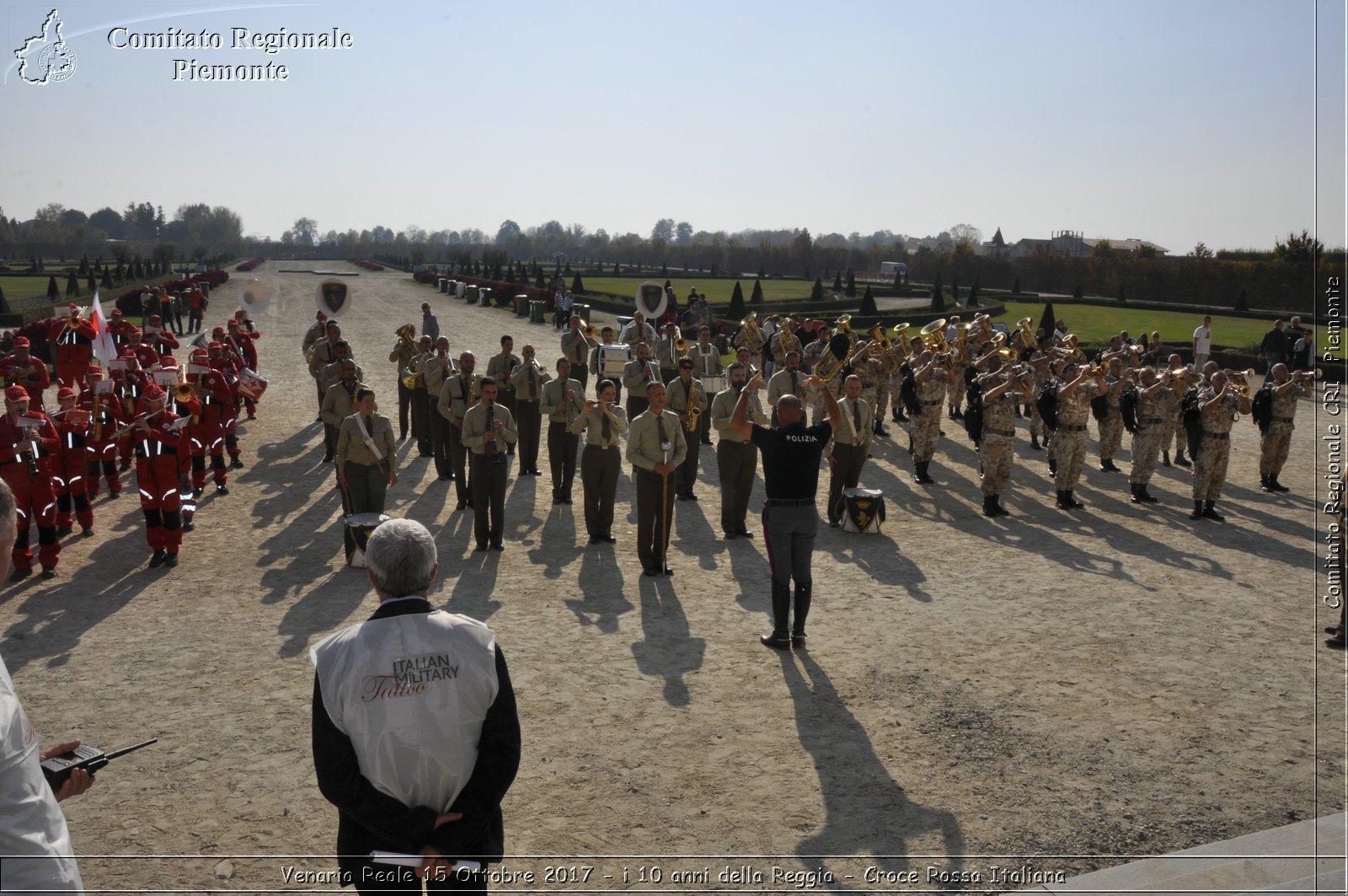 Venaria Reale 15 Ottobre 2017 - i 10 anni della Reggia - Croce Rossa Italiana- Comitato Regionale del Piemonte