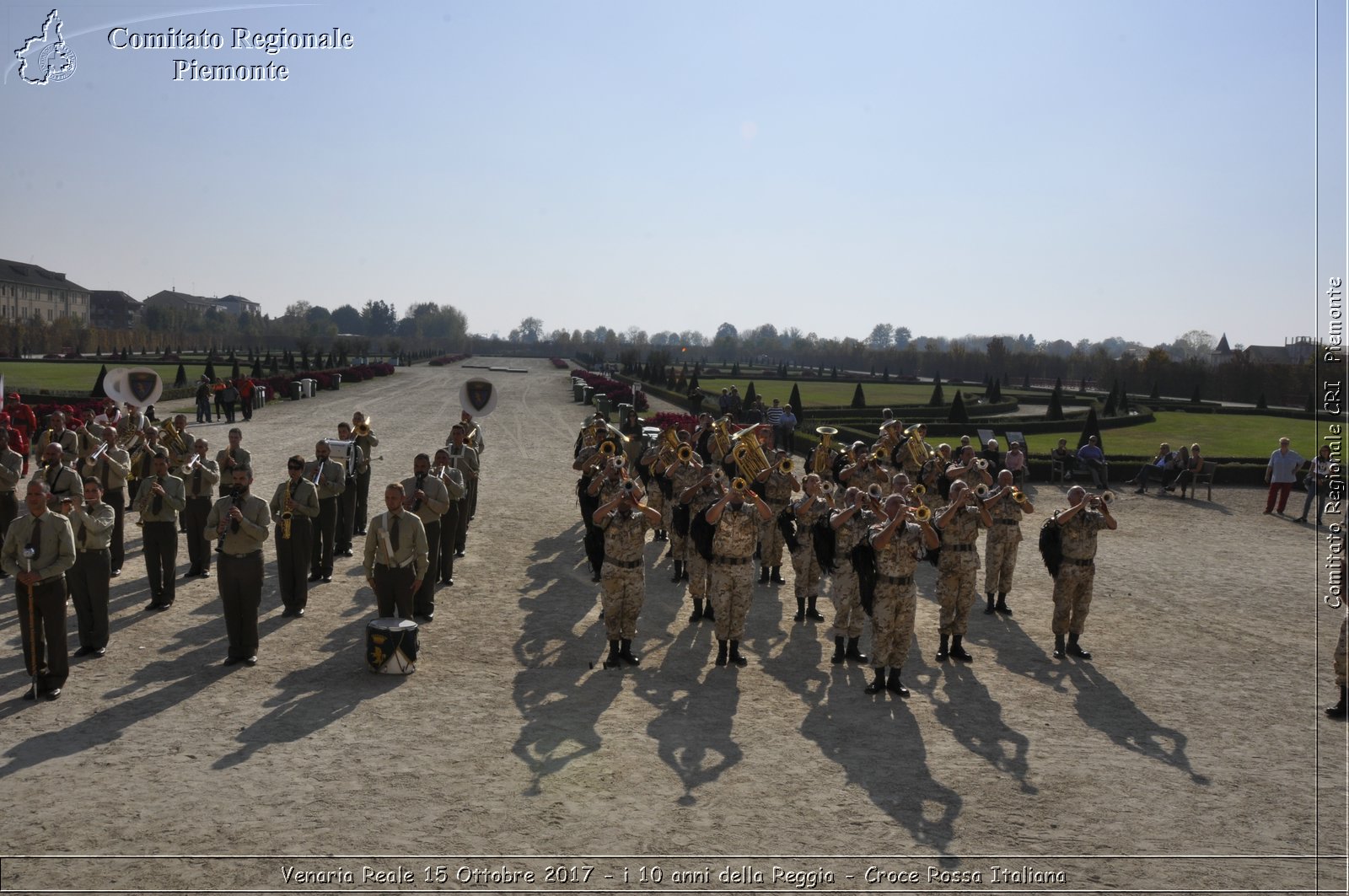 Venaria Reale 15 Ottobre 2017 - i 10 anni della Reggia - Croce Rossa Italiana- Comitato Regionale del Piemonte