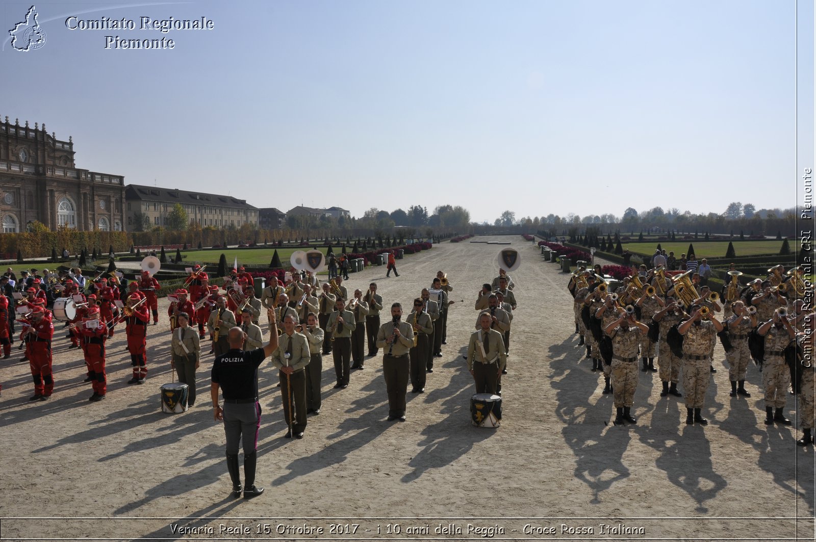 Venaria Reale 15 Ottobre 2017 - i 10 anni della Reggia - Croce Rossa Italiana- Comitato Regionale del Piemonte