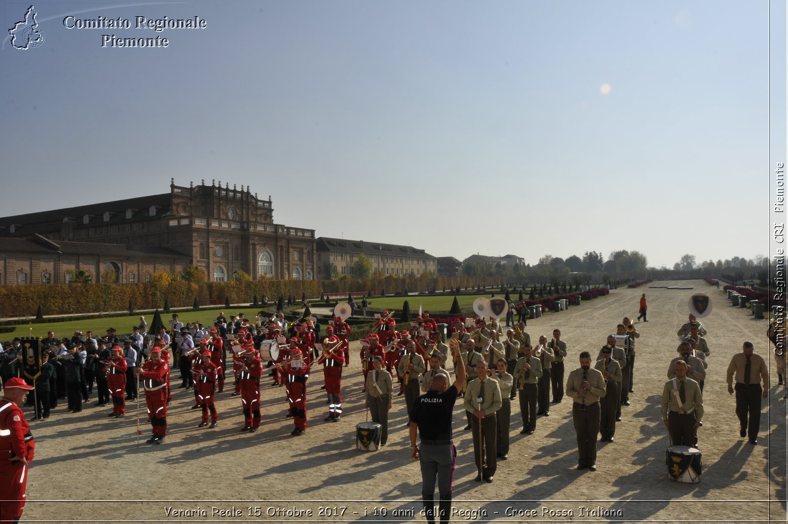 Venaria Reale 15 Ottobre 2017 - i 10 anni della Reggia - Croce Rossa Italiana- Comitato Regionale del Piemonte