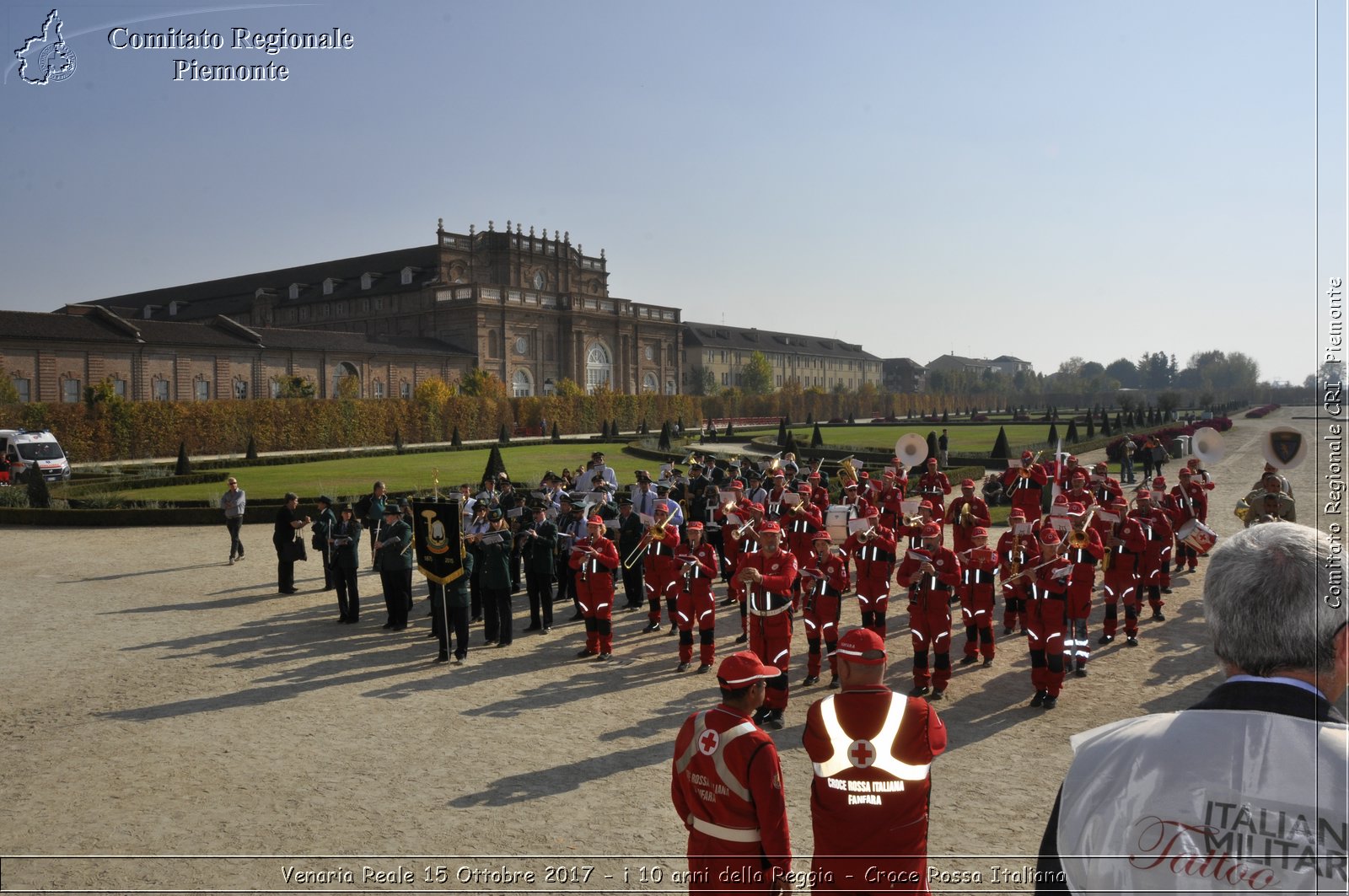 Venaria Reale 15 Ottobre 2017 - i 10 anni della Reggia - Croce Rossa Italiana- Comitato Regionale del Piemonte