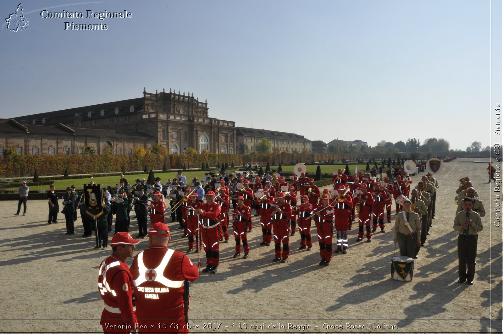 Venaria Reale 15 Ottobre 2017 - i 10 anni della Reggia - Croce Rossa Italiana- Comitato Regionale del Piemonte