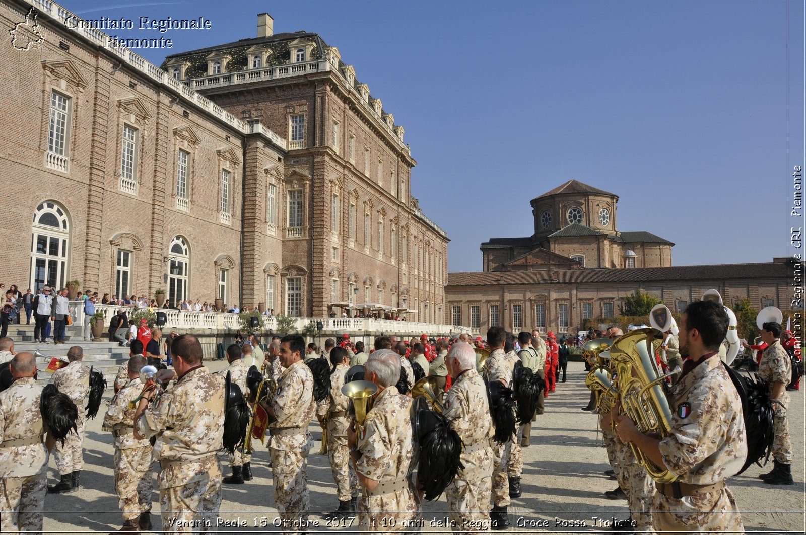 Venaria Reale 15 Ottobre 2017 - i 10 anni della Reggia - Croce Rossa Italiana- Comitato Regionale del Piemonte