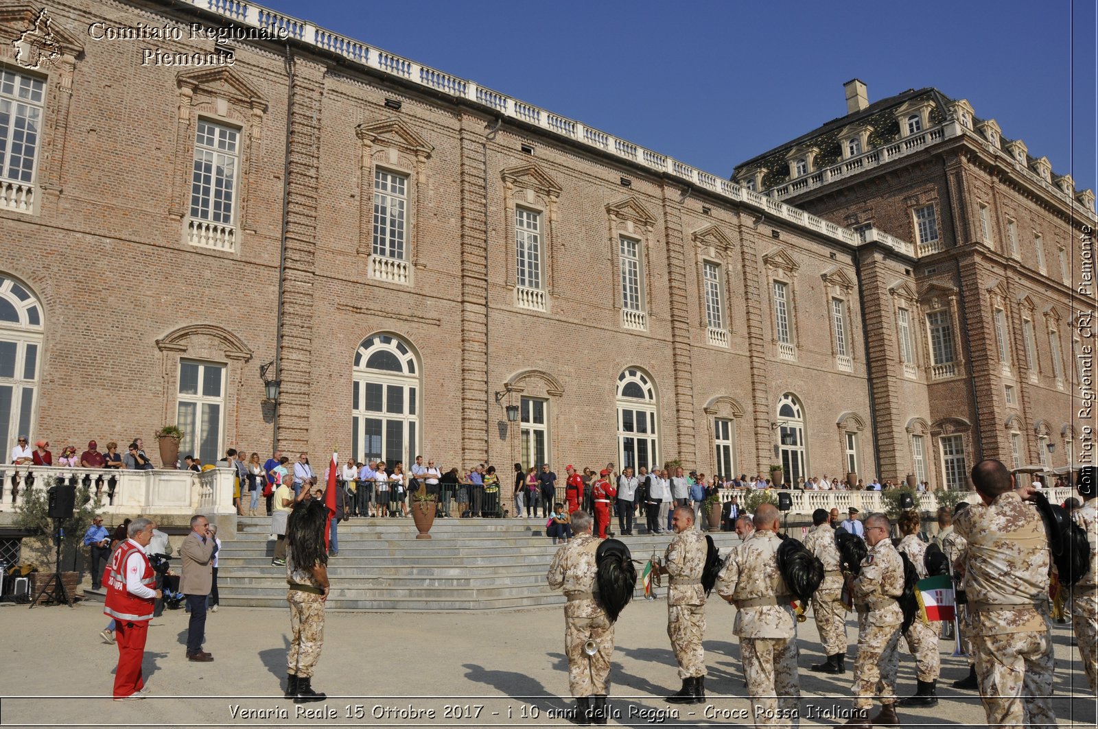 Venaria Reale 15 Ottobre 2017 - i 10 anni della Reggia - Croce Rossa Italiana- Comitato Regionale del Piemonte