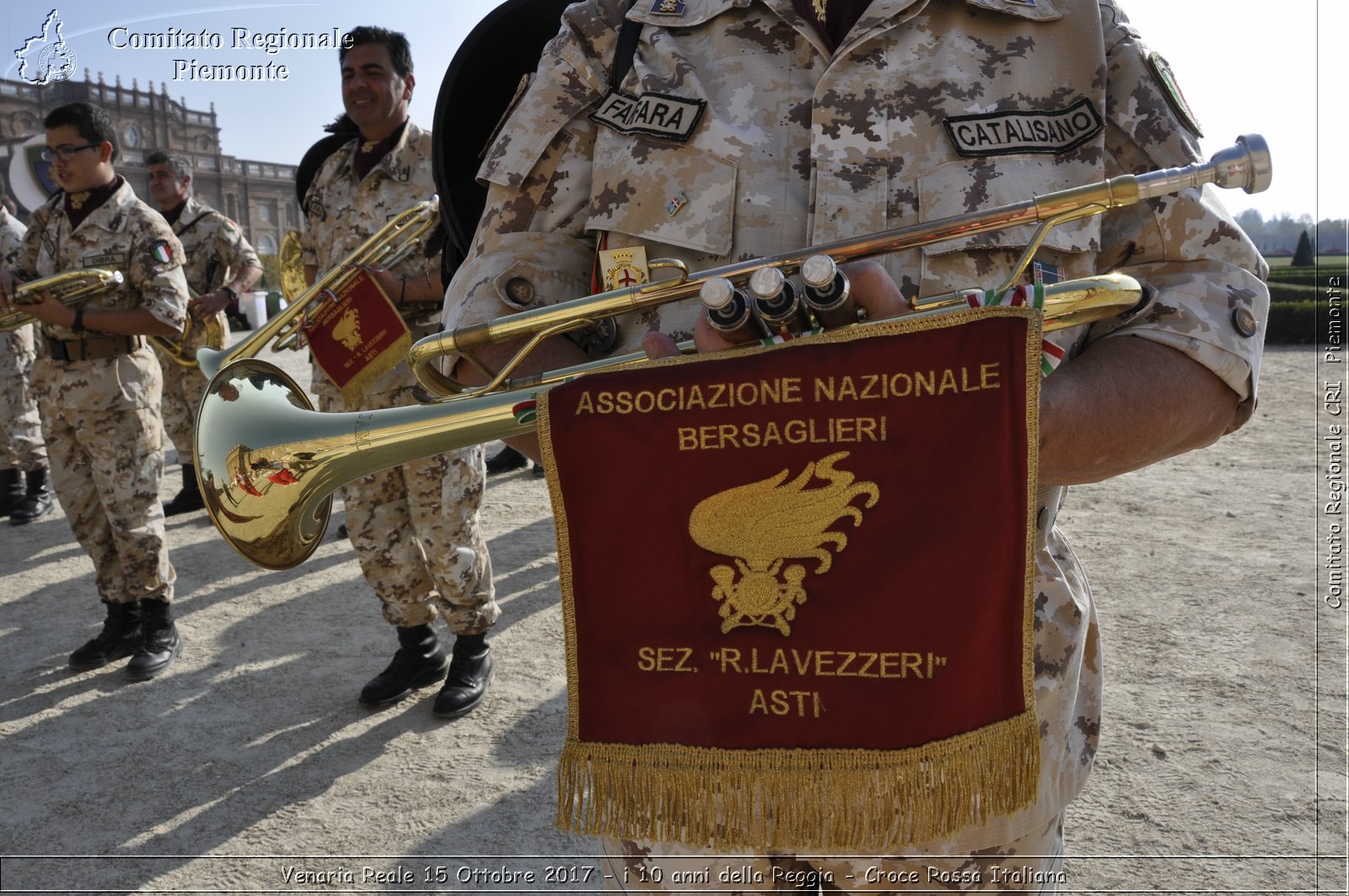 Venaria Reale 15 Ottobre 2017 - i 10 anni della Reggia - Croce Rossa Italiana- Comitato Regionale del Piemonte