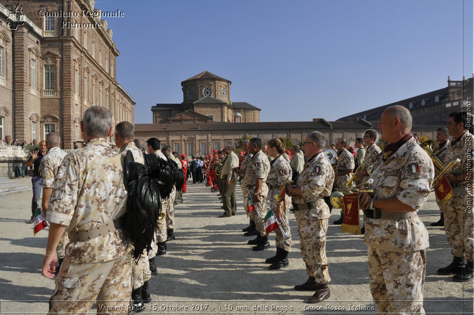 Venaria Reale 15 Ottobre 2017 - i 10 anni della Reggia - Croce Rossa Italiana- Comitato Regionale del Piemonte