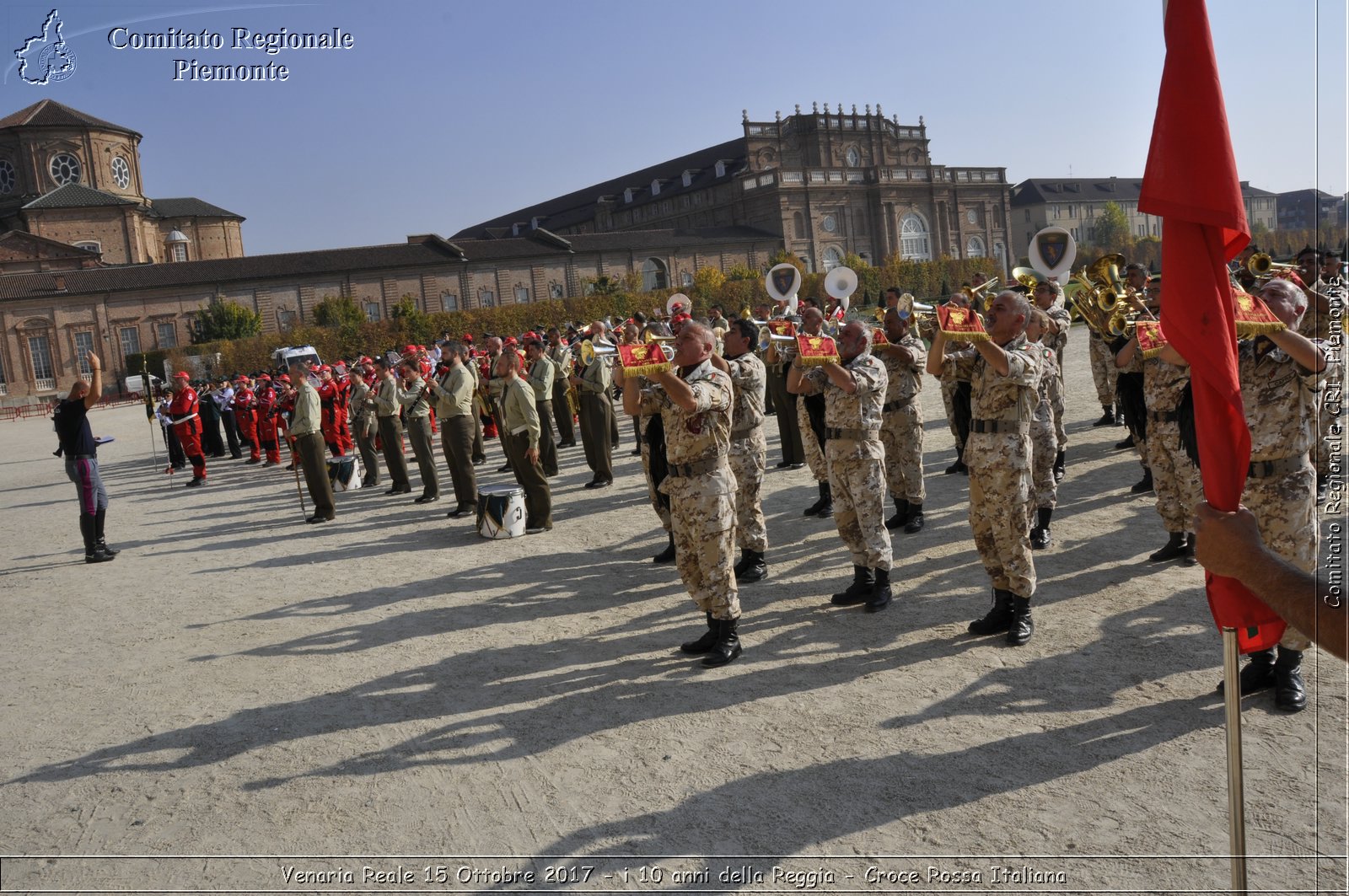 Venaria Reale 15 Ottobre 2017 - i 10 anni della Reggia - Croce Rossa Italiana- Comitato Regionale del Piemonte