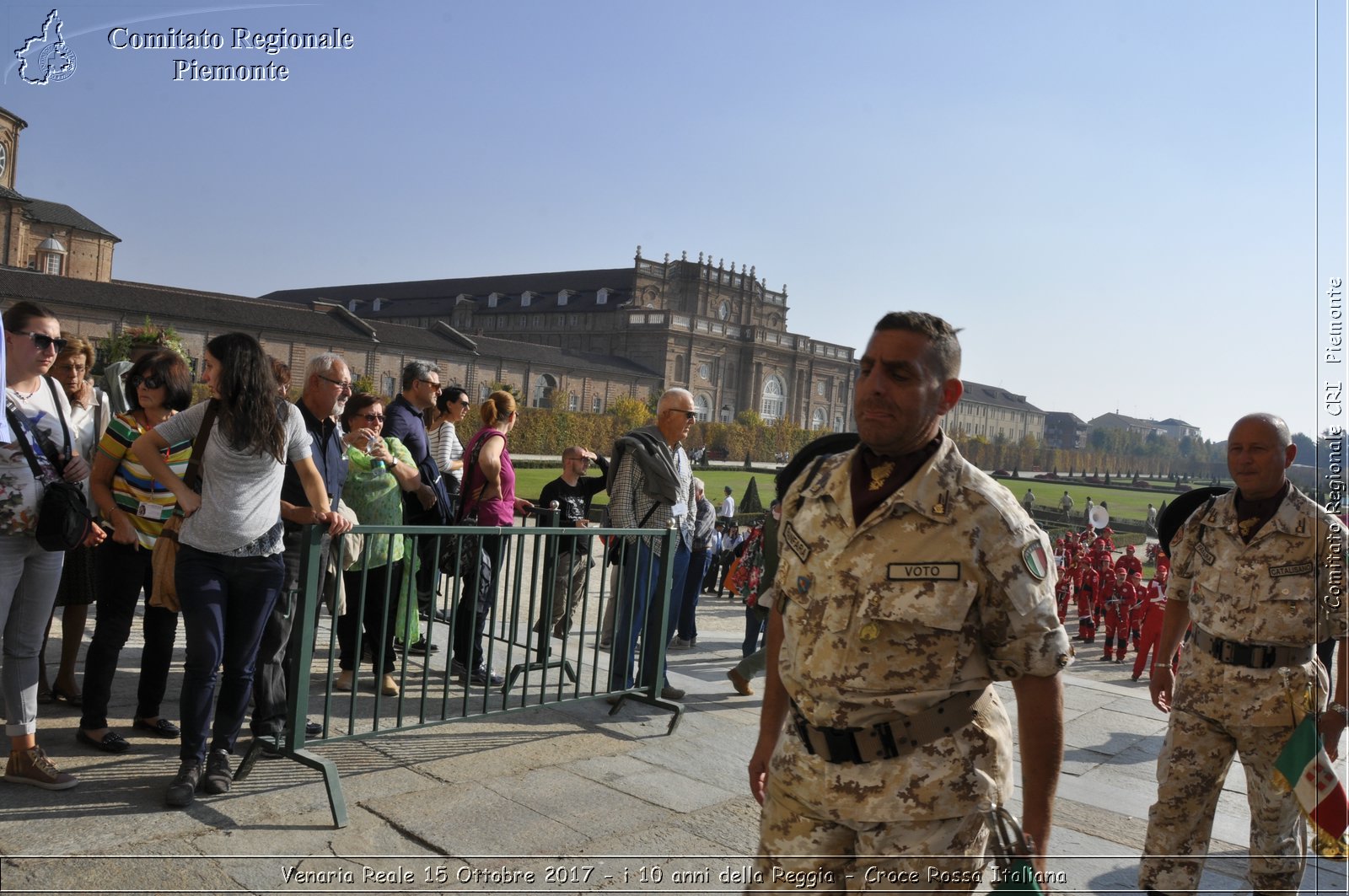 Venaria Reale 15 Ottobre 2017 - i 10 anni della Reggia - Croce Rossa Italiana- Comitato Regionale del Piemonte