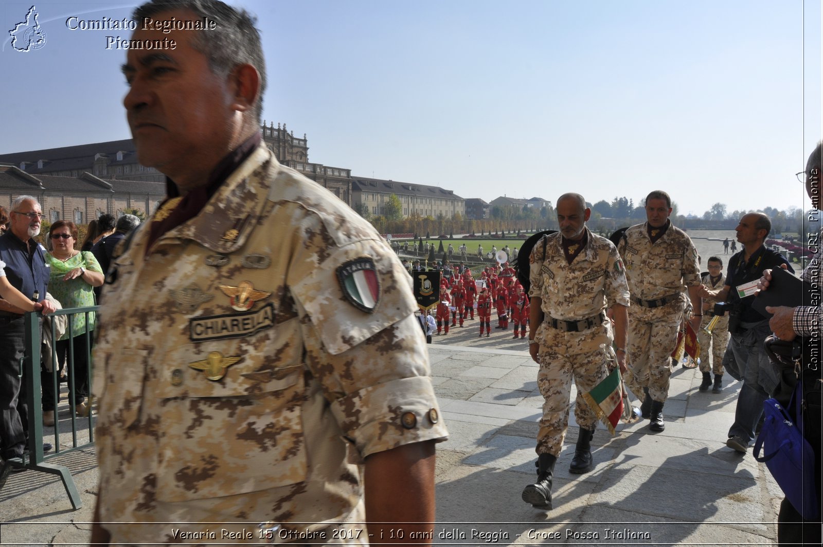 Venaria Reale 15 Ottobre 2017 - i 10 anni della Reggia - Croce Rossa Italiana- Comitato Regionale del Piemonte