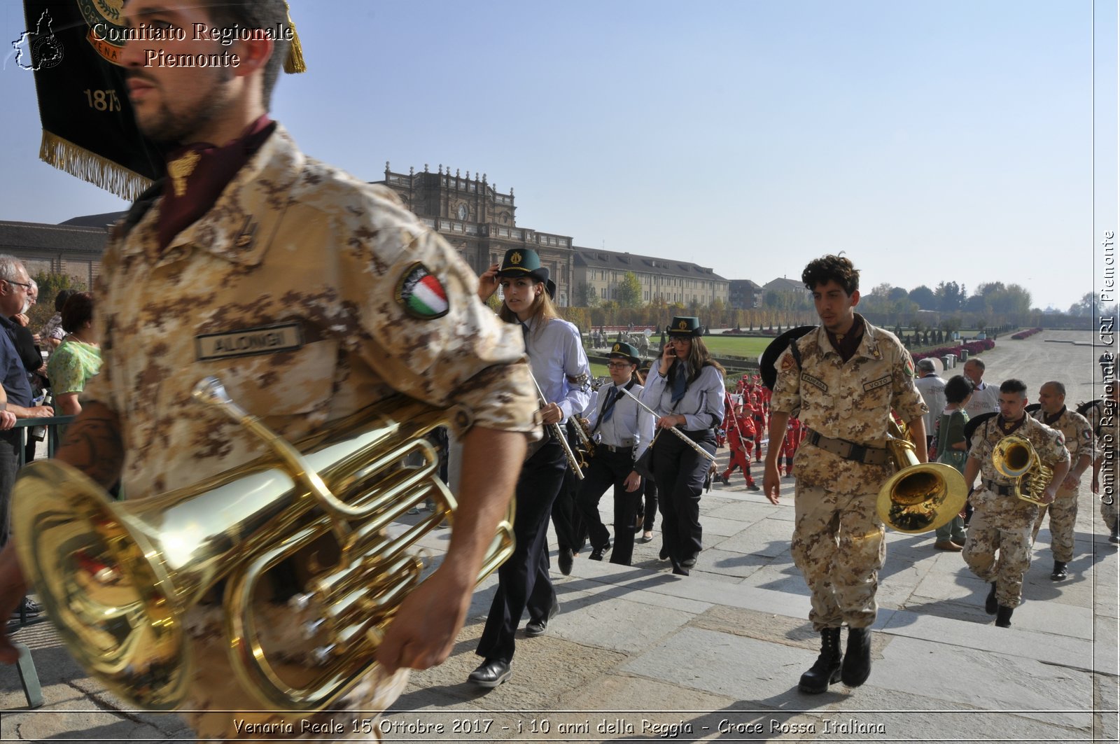 Venaria Reale 15 Ottobre 2017 - i 10 anni della Reggia - Croce Rossa Italiana- Comitato Regionale del Piemonte