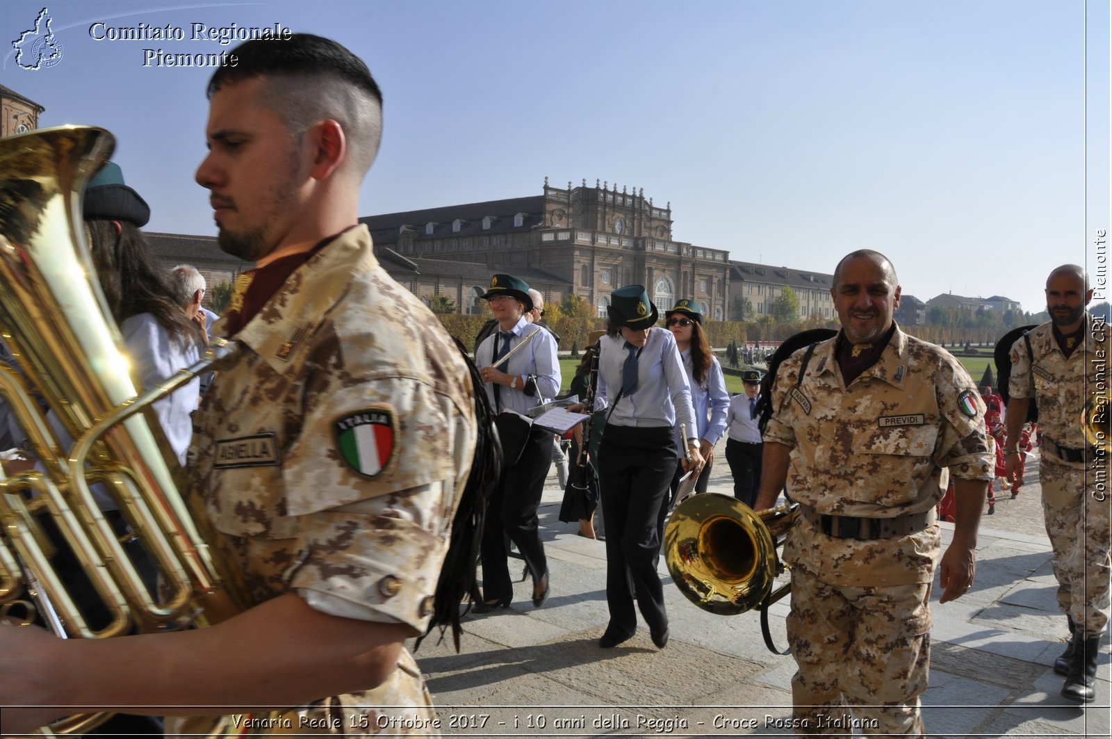 Venaria Reale 15 Ottobre 2017 - i 10 anni della Reggia - Croce Rossa Italiana- Comitato Regionale del Piemonte