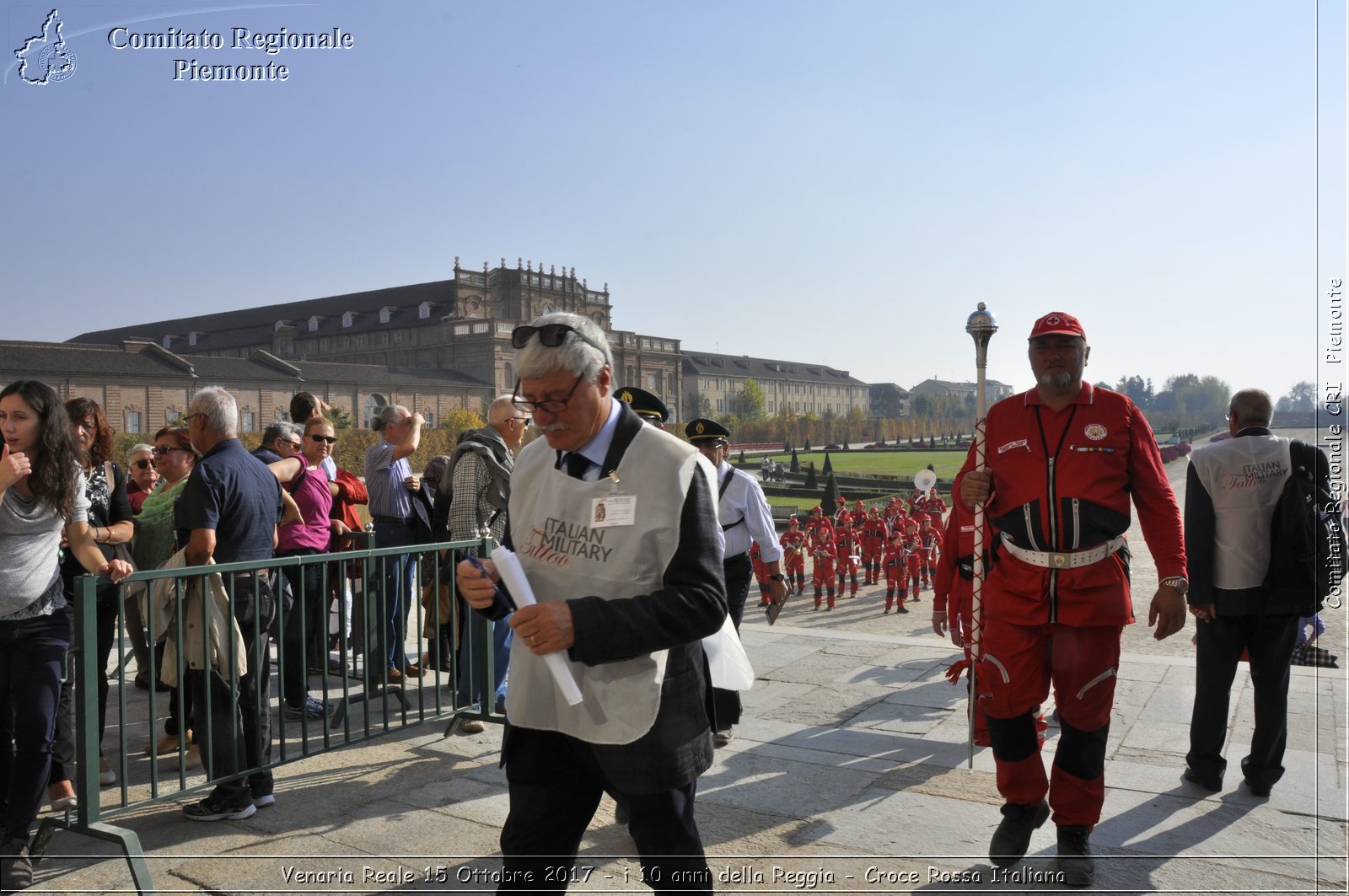 Venaria Reale 15 Ottobre 2017 - i 10 anni della Reggia - Croce Rossa Italiana- Comitato Regionale del Piemonte