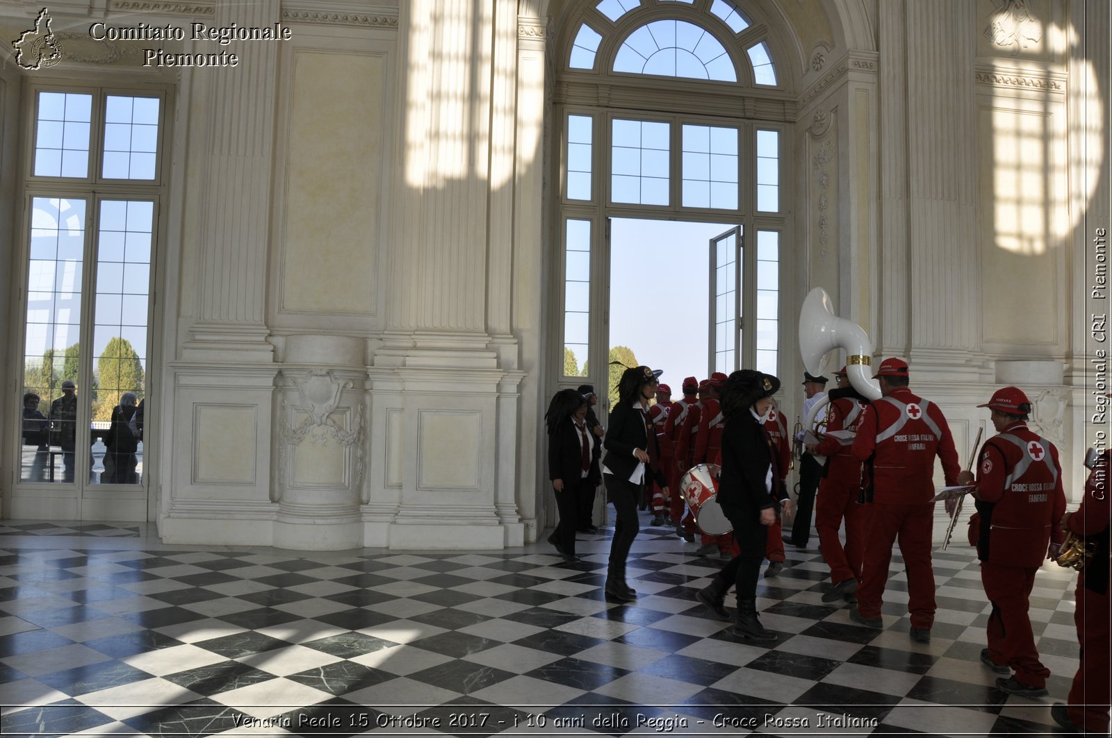 Venaria Reale 15 Ottobre 2017 - i 10 anni della Reggia - Croce Rossa Italiana- Comitato Regionale del Piemonte