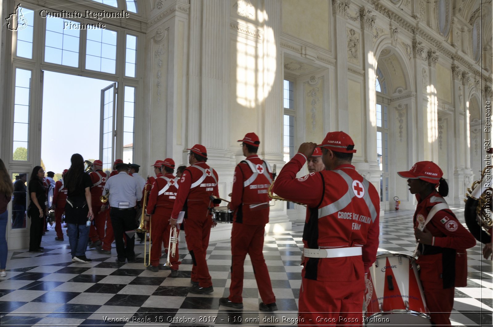 Venaria Reale 15 Ottobre 2017 - i 10 anni della Reggia - Croce Rossa Italiana- Comitato Regionale del Piemonte