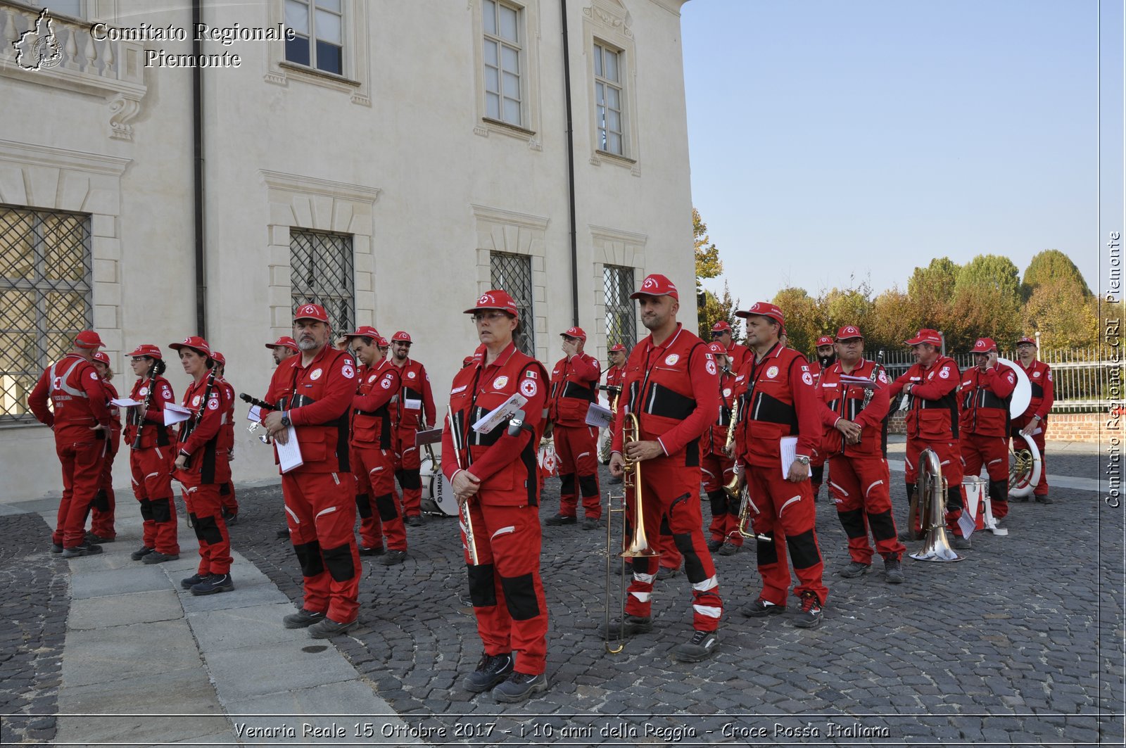 Venaria Reale 15 Ottobre 2017 - i 10 anni della Reggia - Croce Rossa Italiana- Comitato Regionale del Piemonte