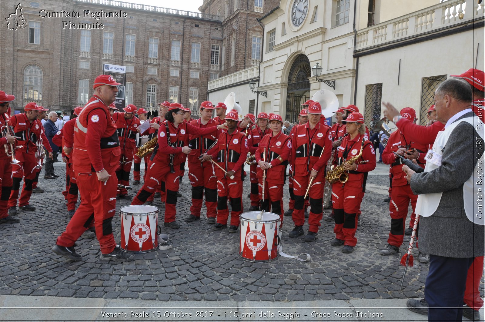 Venaria Reale 15 Ottobre 2017 - i 10 anni della Reggia - Croce Rossa Italiana- Comitato Regionale del Piemonte