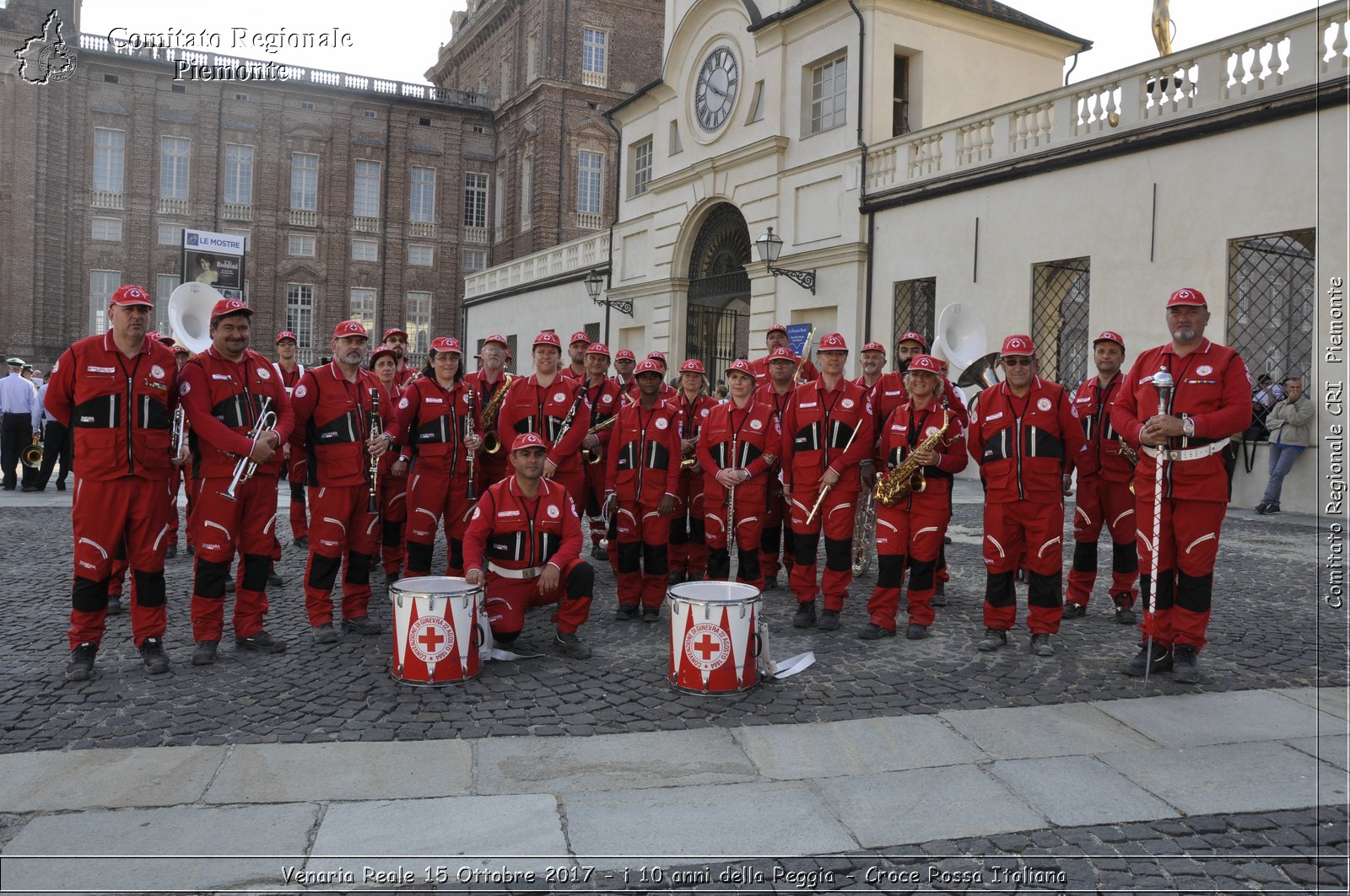 Venaria Reale 15 Ottobre 2017 - i 10 anni della Reggia - Croce Rossa Italiana- Comitato Regionale del Piemonte