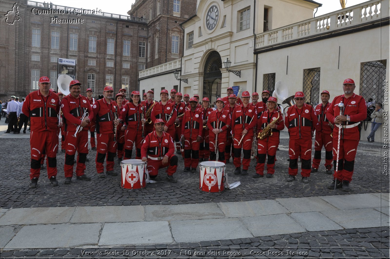 Venaria Reale 15 Ottobre 2017 - i 10 anni della Reggia - Croce Rossa Italiana- Comitato Regionale del Piemonte